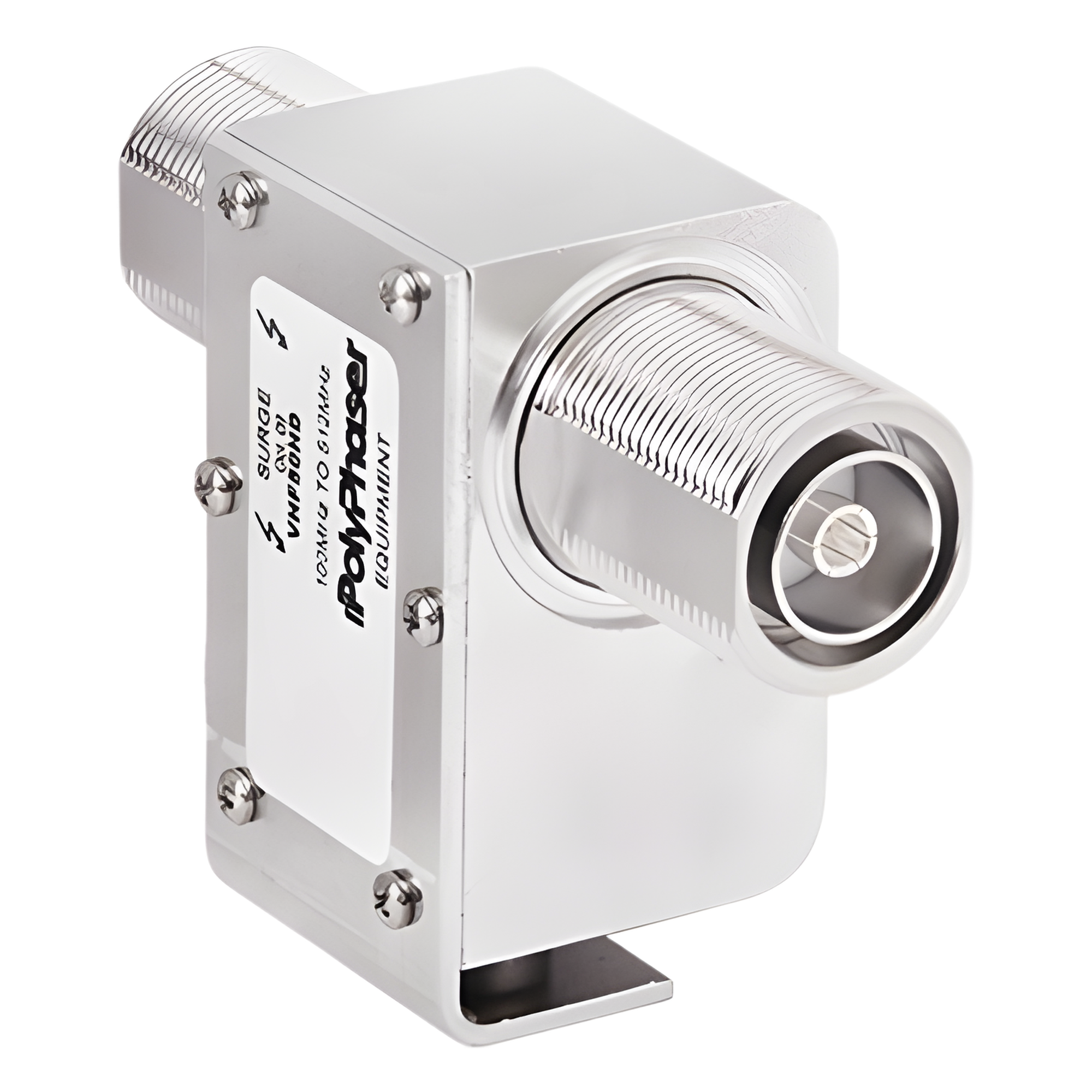 Protector Coaxial RF de Banda Ancha Para Combinadores de 100 a 512 MHz Con Conectores DIN Hembra