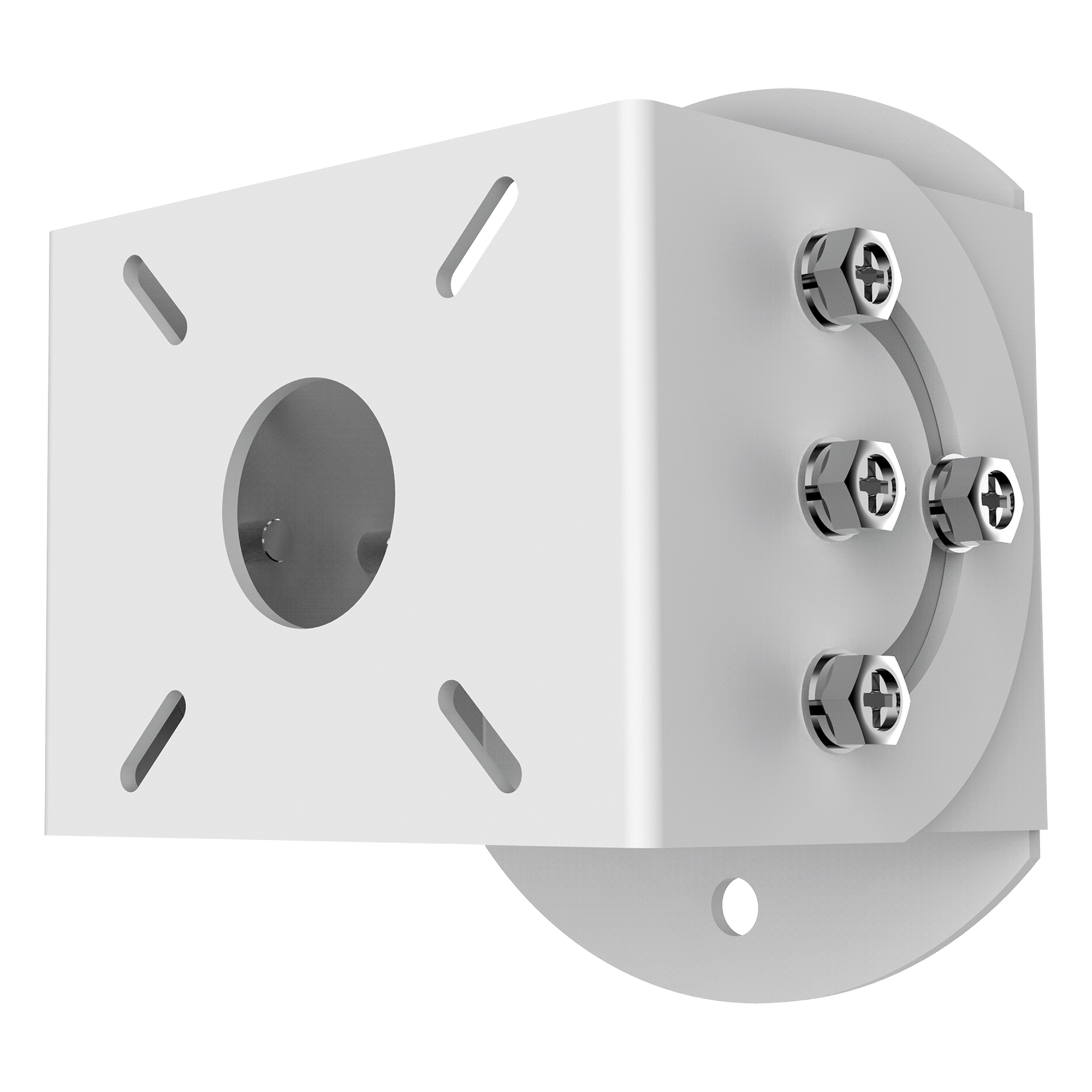 Montaje de Pared para Radar / Metal / 200 x 130 x 115 mm / 0.8 kg / Blanco / 7.87 x 5.12 x 4.53 in — HIKVISION · SKU DS-PRB-1110