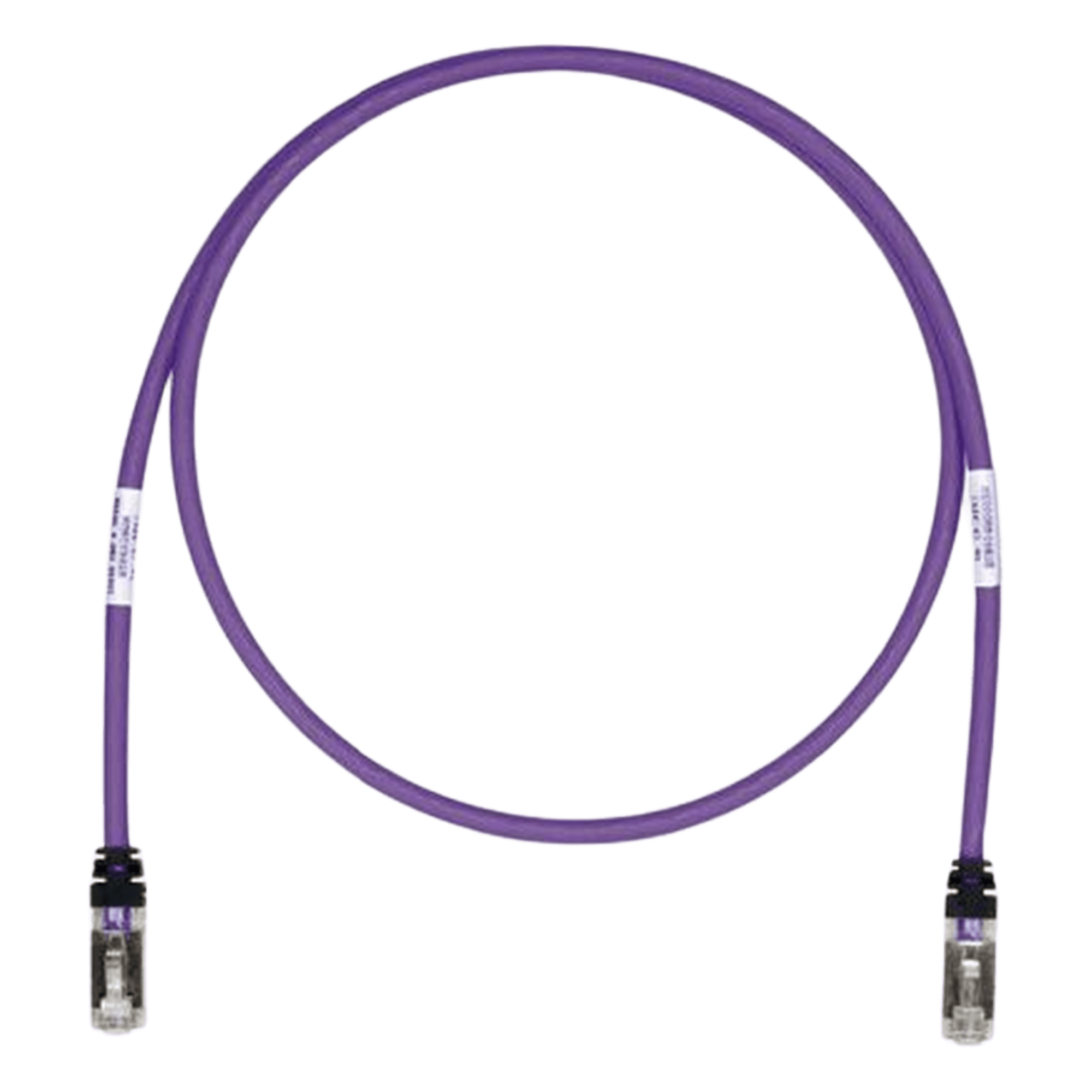 Patch Cord Cat6A / Blindado S/FTP / 26 AWG / 3.05 m (10 pies) / CM/LS0H / Violeta — PANDUIT · SKU STP6X10VL