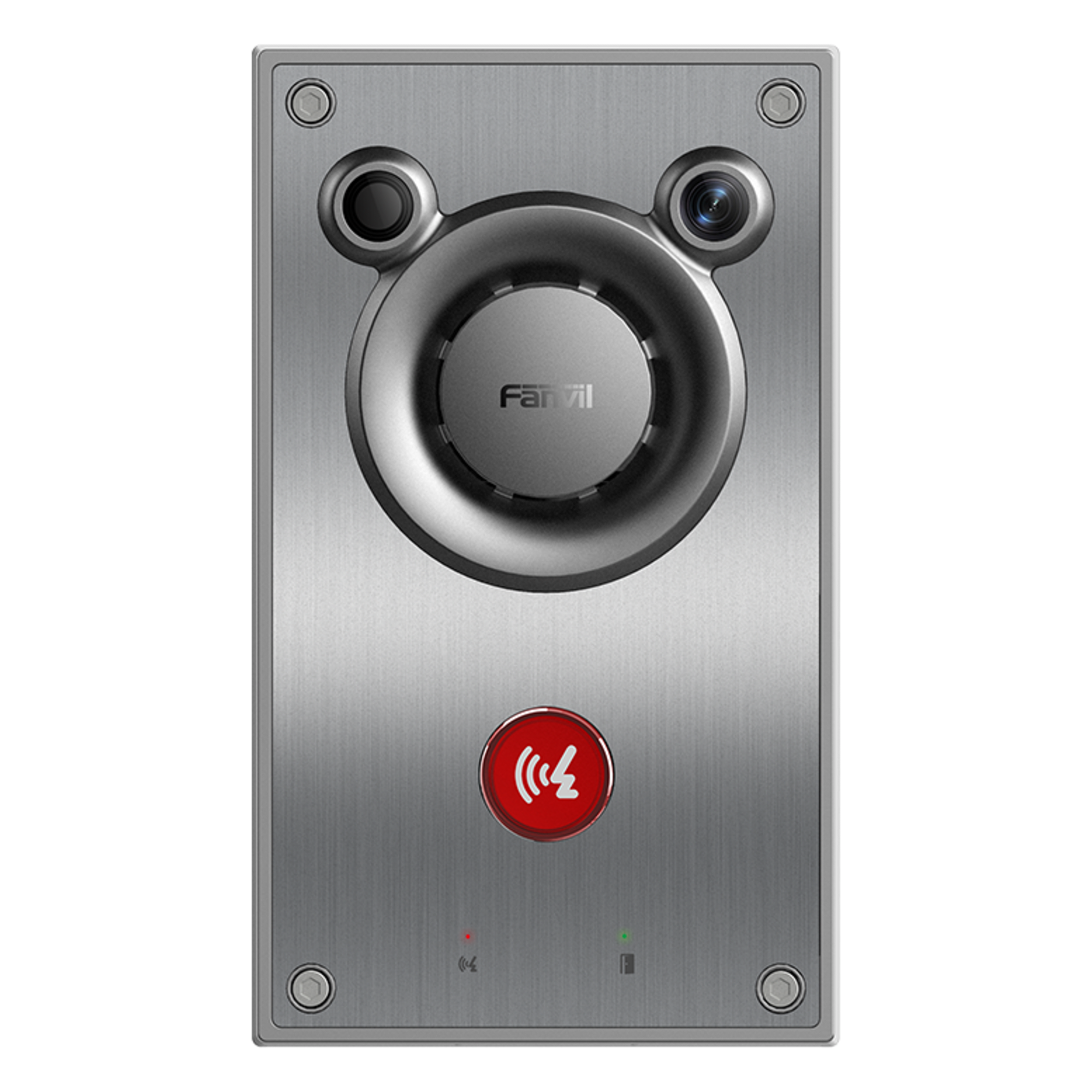 Video Intercomunicador IP / Cámara 4MP Starlight / Altavoz 10W / 2 Líneas SIP / IR Nocturno con HDR / IP66 e IK10 / PoE 802.3af / -40°C a 70°C — FANVIL · SKU A12V