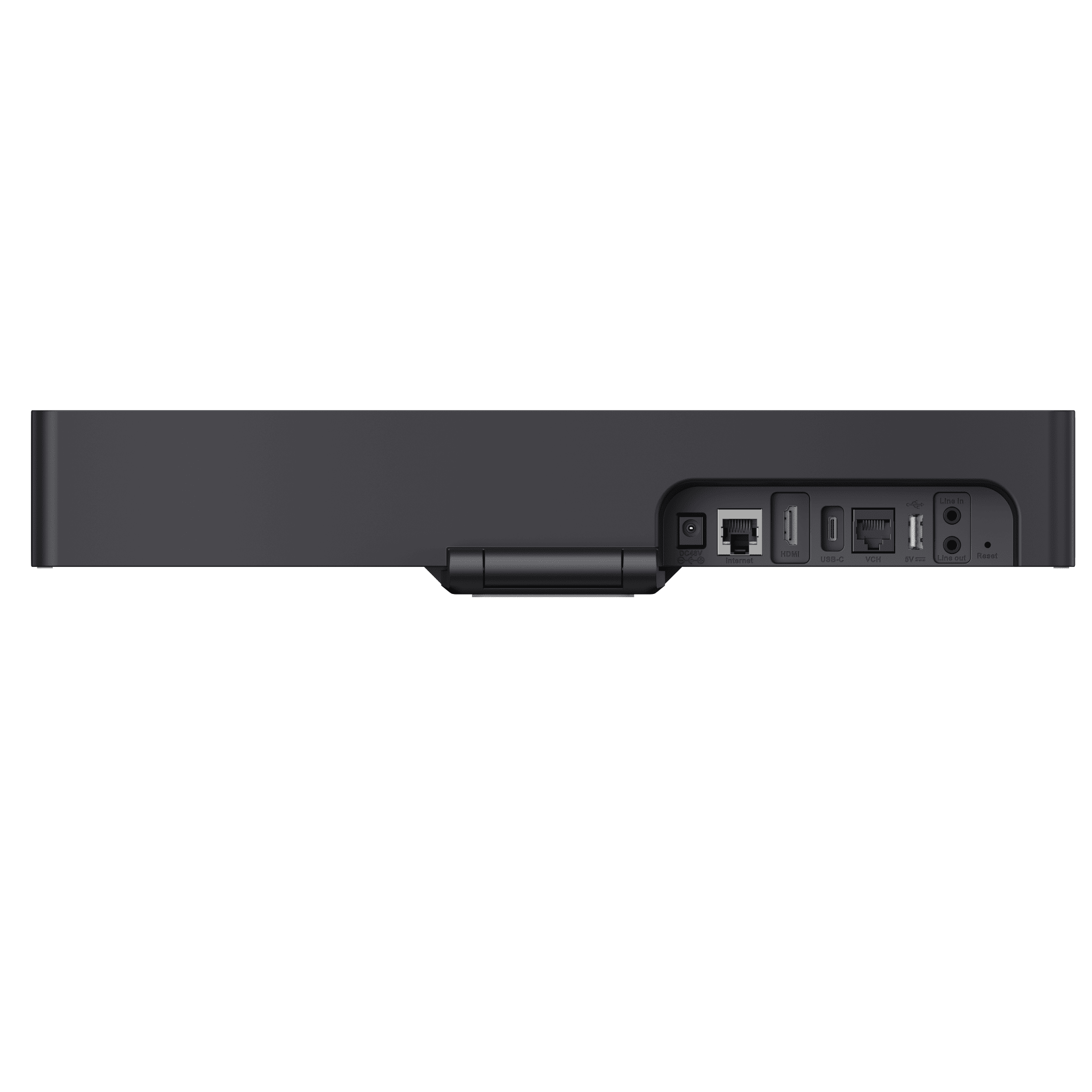Barra de Videoconferencia Todo en Uno / 4K / Lente 120° / 8 Micrófonos MEMS con IA / Auto Framing / Microsoft Teams y Zoom / Android Integrado