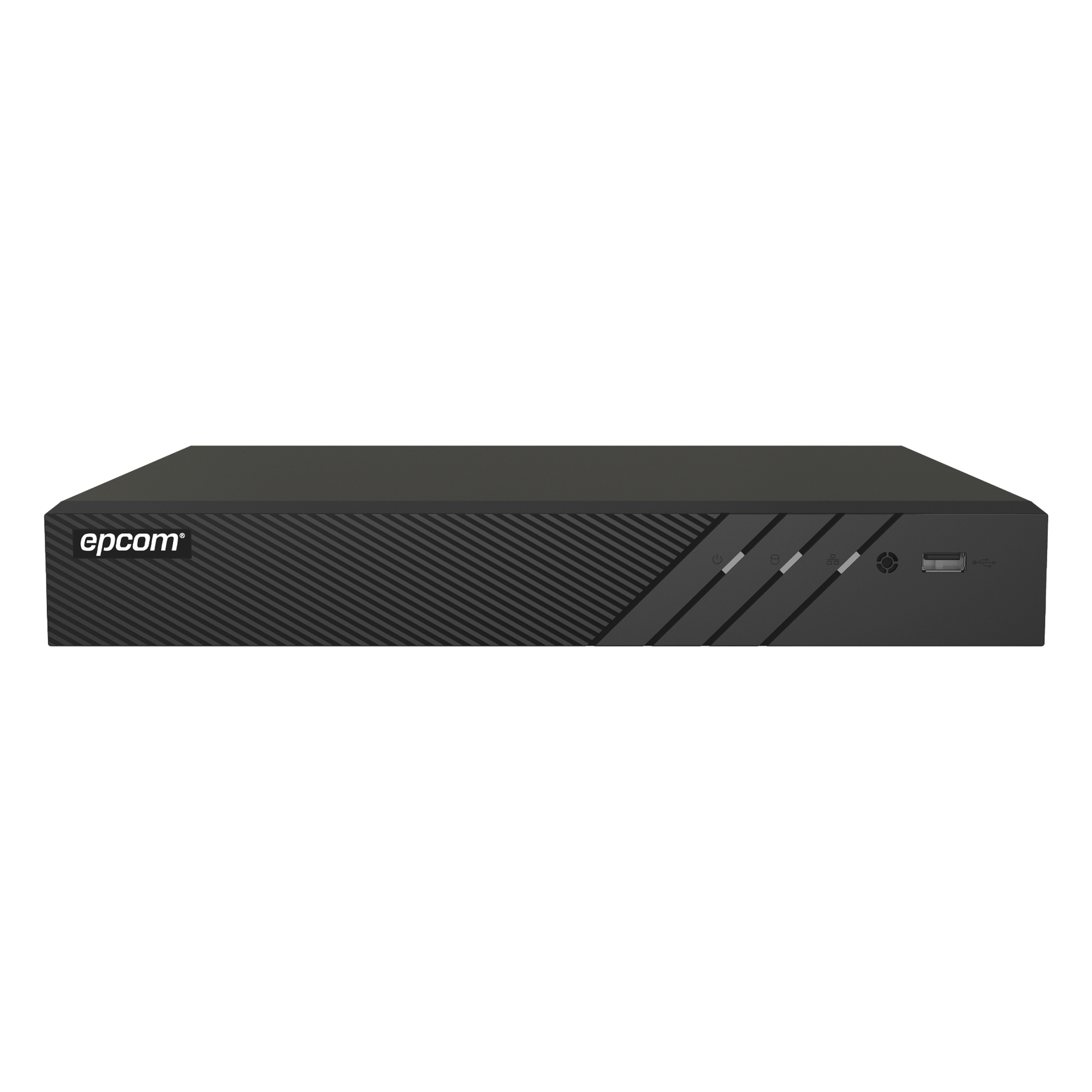 DVR Pentahíbrido / 12 Canales Totales / 8 TURBOHD + 4 IP / 5 Megapixel Lite / Audio Bidireccional Coaxitron / Reconocimiento Facial / AcuSense / HDMI Full HD / 1 Bahía HDD 10 TB
