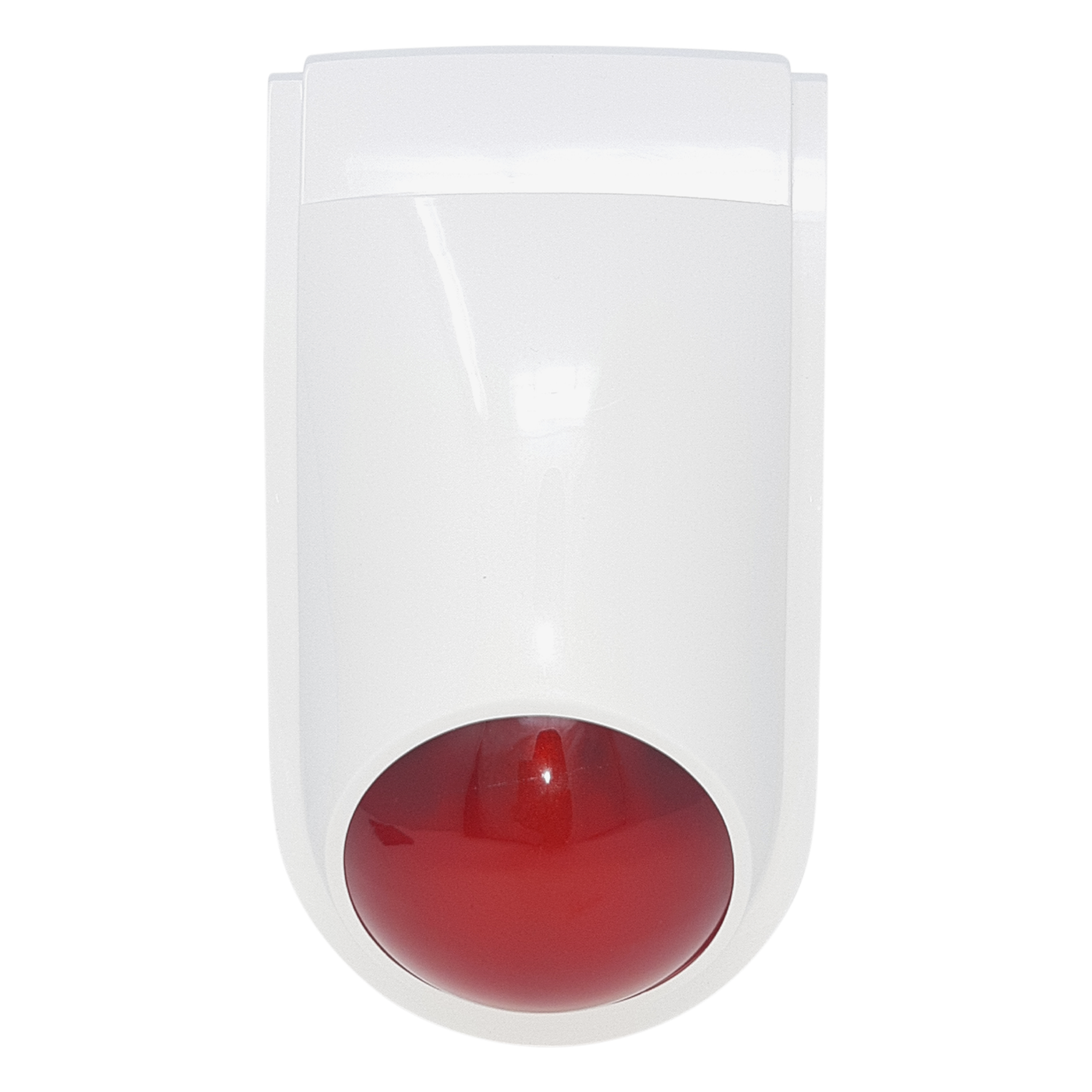 Sirena Estrobo / 110 dB / 12 VCC / Estrobo Rojo Integrado / Interior y Exterior — SFIRE · SKU SF-06R