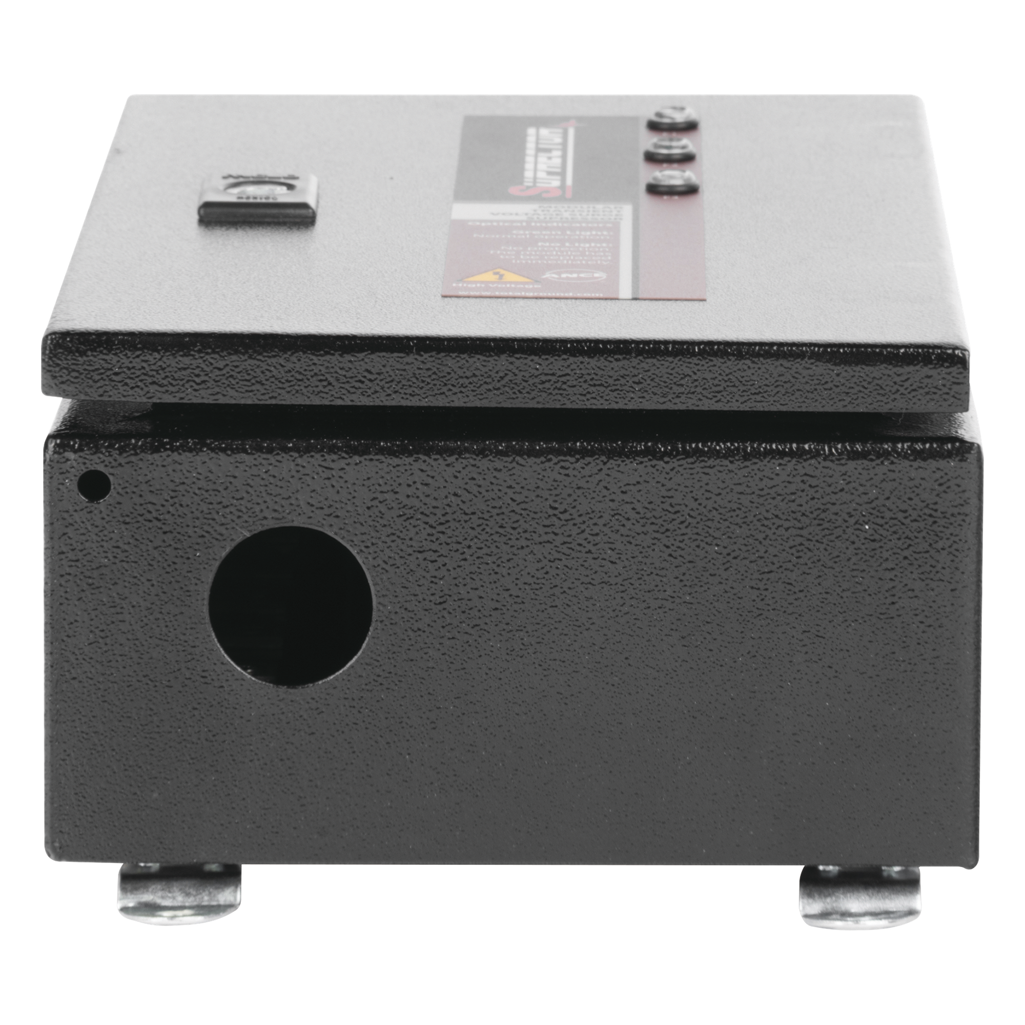 Supresor de Transientes Clase B / 60 kA / 127/220 Vca / 2 Fases / Gabinete NEMA 4 / 30x20x12 cm (11.8x7.9x4.7 in)