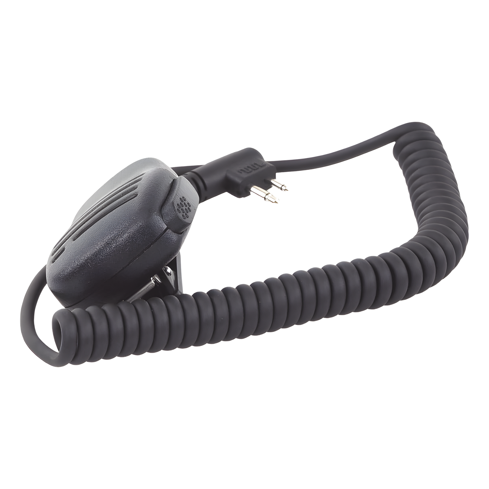 Micrófono-Bocina Remoto / PTT Integrado / Jack 3.5 mm / Cable 10" (25.4 cm) / Clip 360° / Compatible Motorola y Kenwood VOX