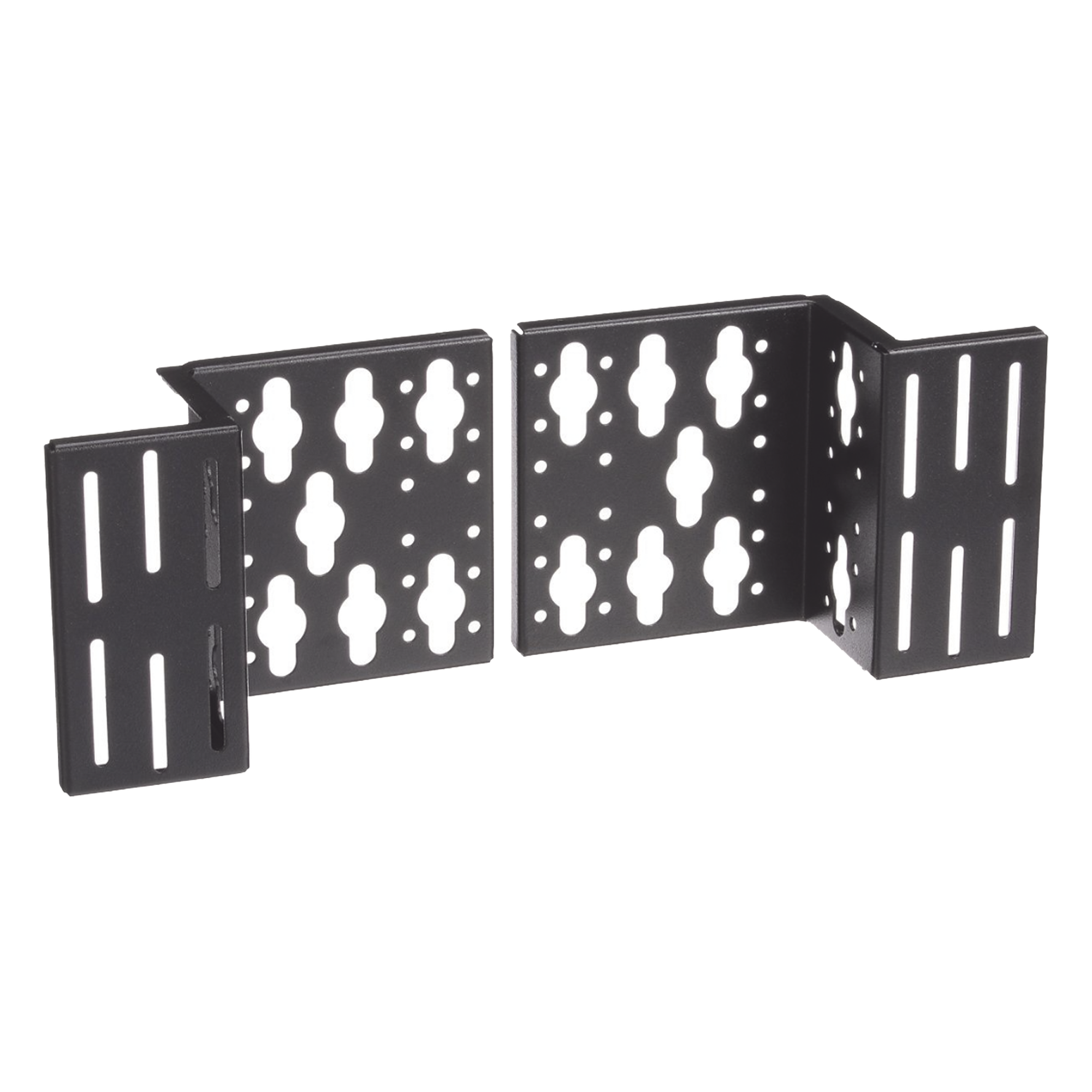 Kit de Soportes para PDU Vertical / Racks 4 Postes / Acero Resistente / Altura 152 mm (6 in) / Profundidad 216 mm (8.5 in) / Color Negro / RoHS