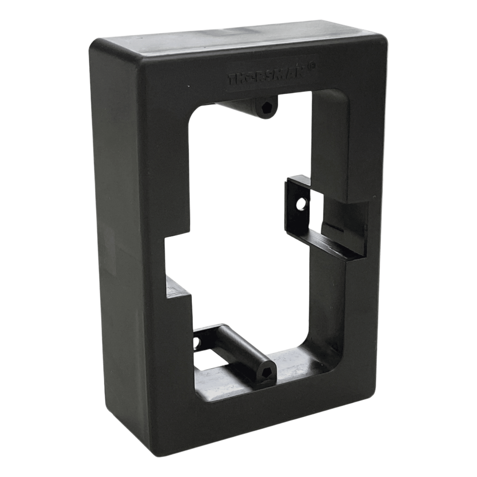 Caja de Registro Universal / PVC Autoextinguible / Cierre a Presión / Color Negro — THORSMAN · SKU TMK-S1-N