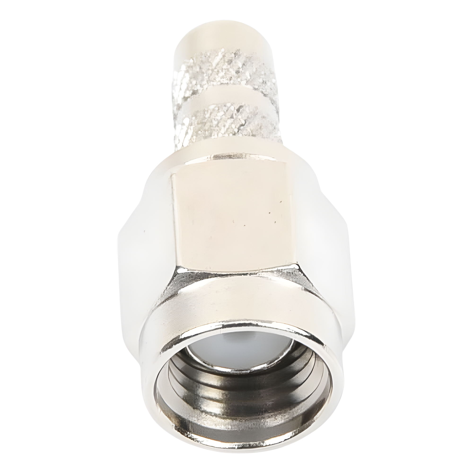 Conector RF SMA Macho / Anillo Plegable / 50 Ω / 12.4 GHz / RG-58/U LMR-195 / Teflón PTFE