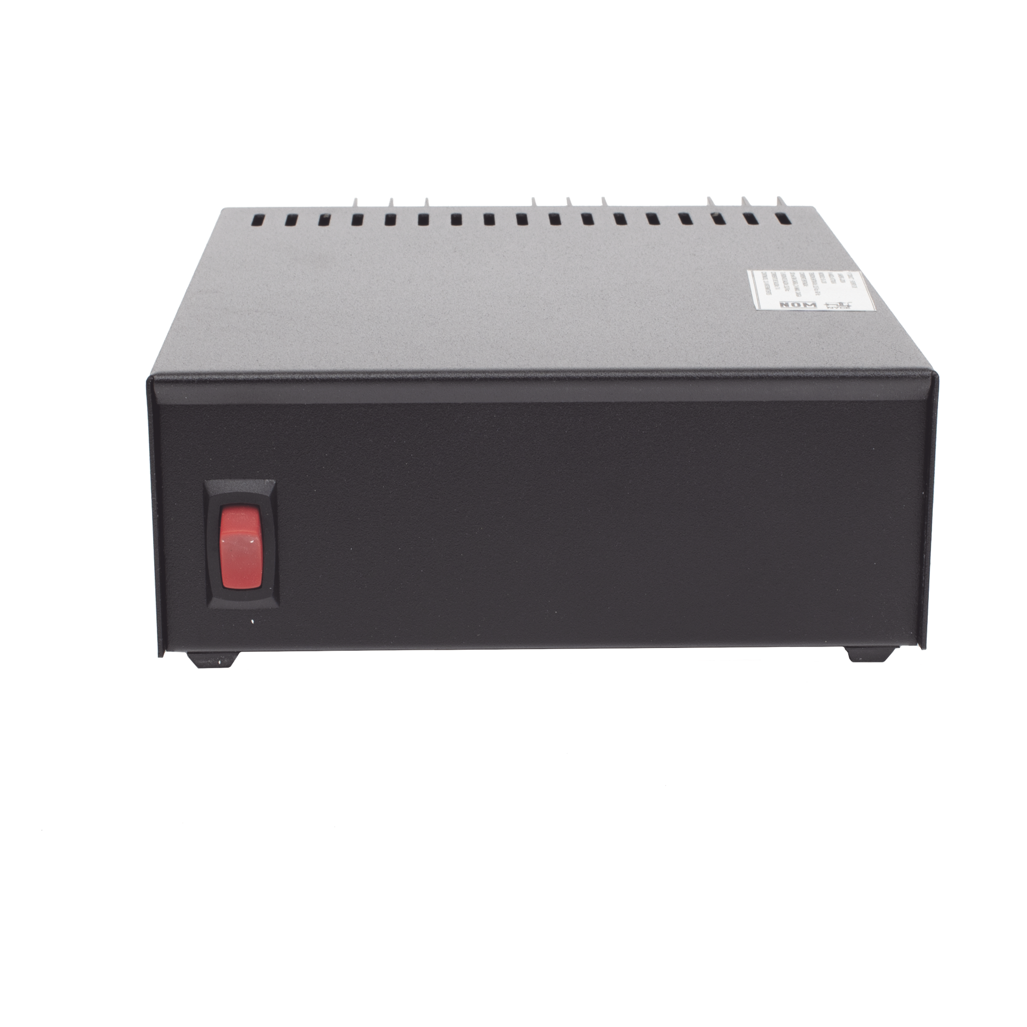 Fuente de poder lineal regulada / 13.8Vcc / 7A continua / 11A máxima / 115Vca / 0.58 x 0.22 x 0.81 ft