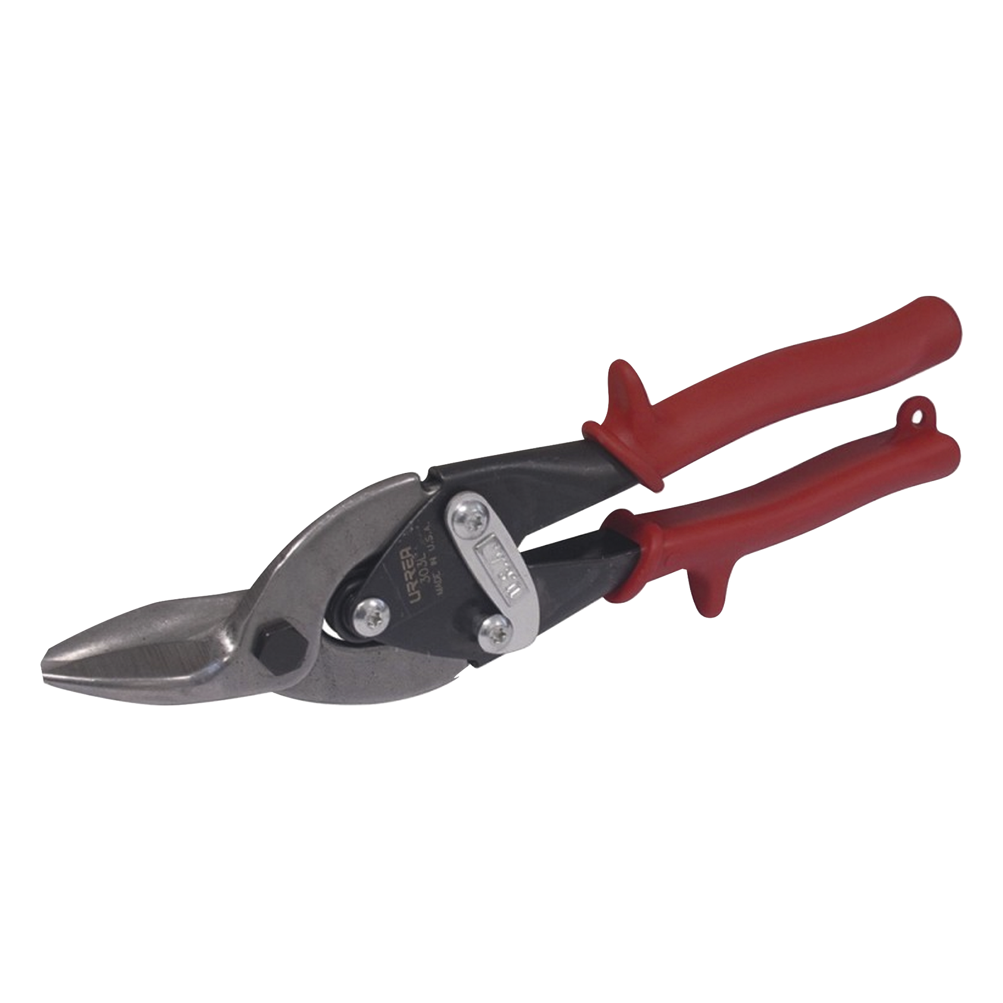 Tijera de Aviación / Corte Izquierdo / Acero Calibre 20 / Longitud 10" (25.4 cm) / Mango Ergonómico / Bloqueo de Seguridad — SURTEK · SKU SYS303L