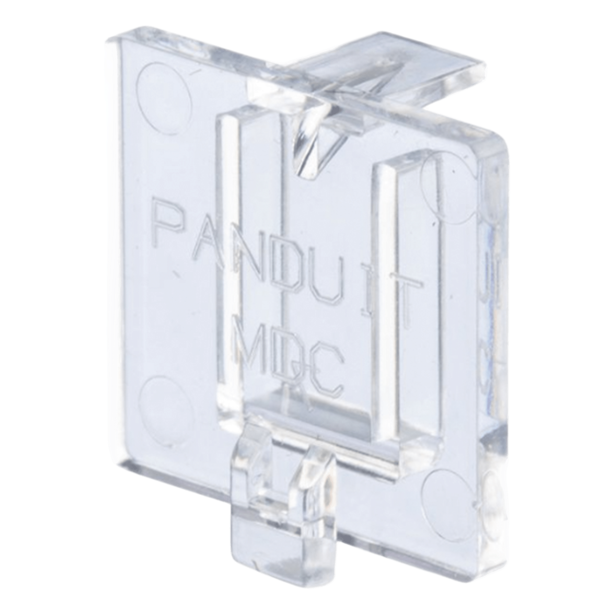 Tapa Anti-Polvo / 0.26 pulg (6.6 mm) Profundidad / 0.48 pulg (12.2 mm) Altura / 0.51 pulg (13 mm) Ancho / Paquete 100 pz — PANDUIT · SKU MDC-C