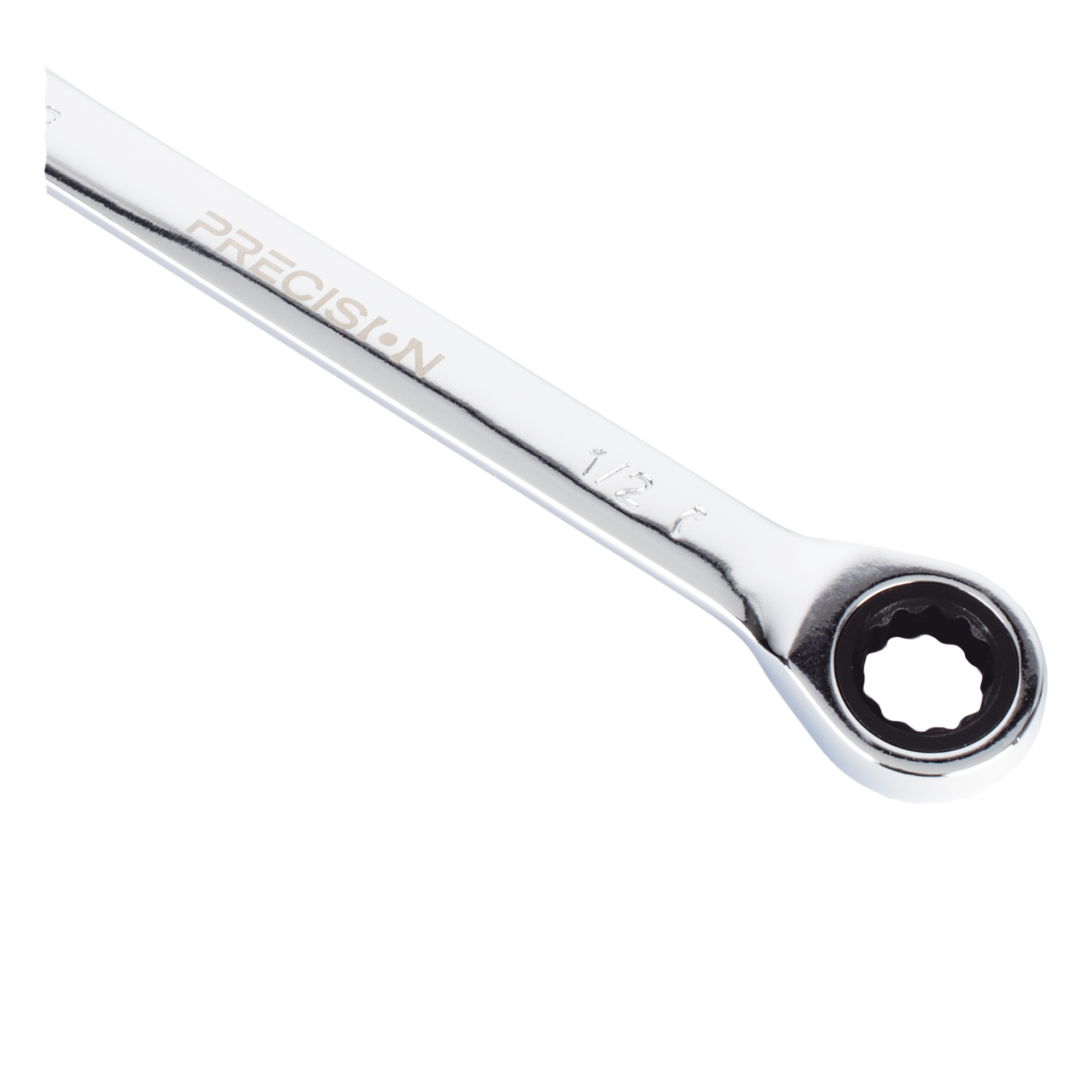 Llave Combinada con Matraca / 1/2 Pulgada / Acero Cromo-Vanadio / Doble Función / Diseño Ergonómico