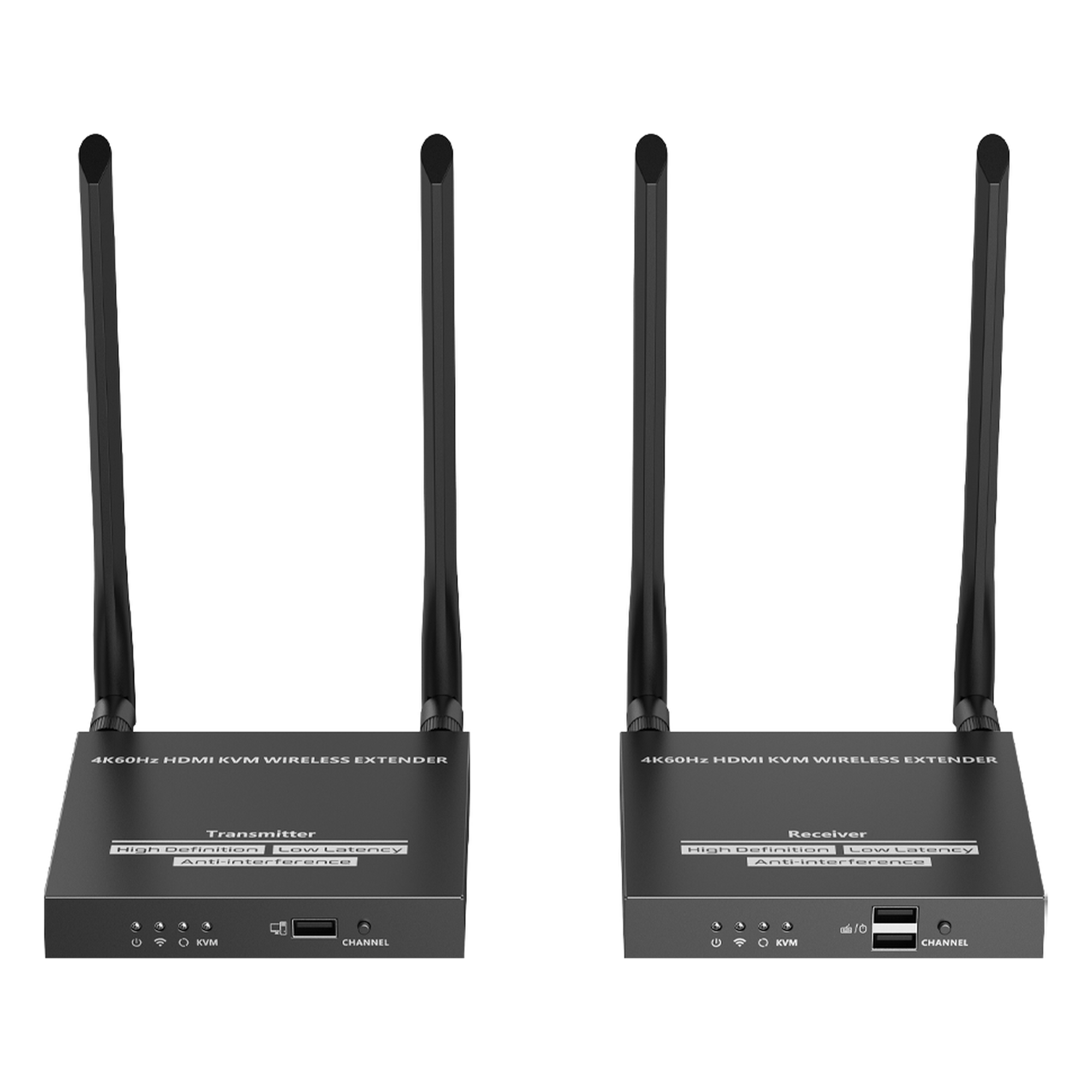 Extensor HDMI Inalámbrico / 4K@60Hz / Transmisión 50 m (164 ft) / Banda 5 GHz / Transferencia IR / Emparejamiento SSID