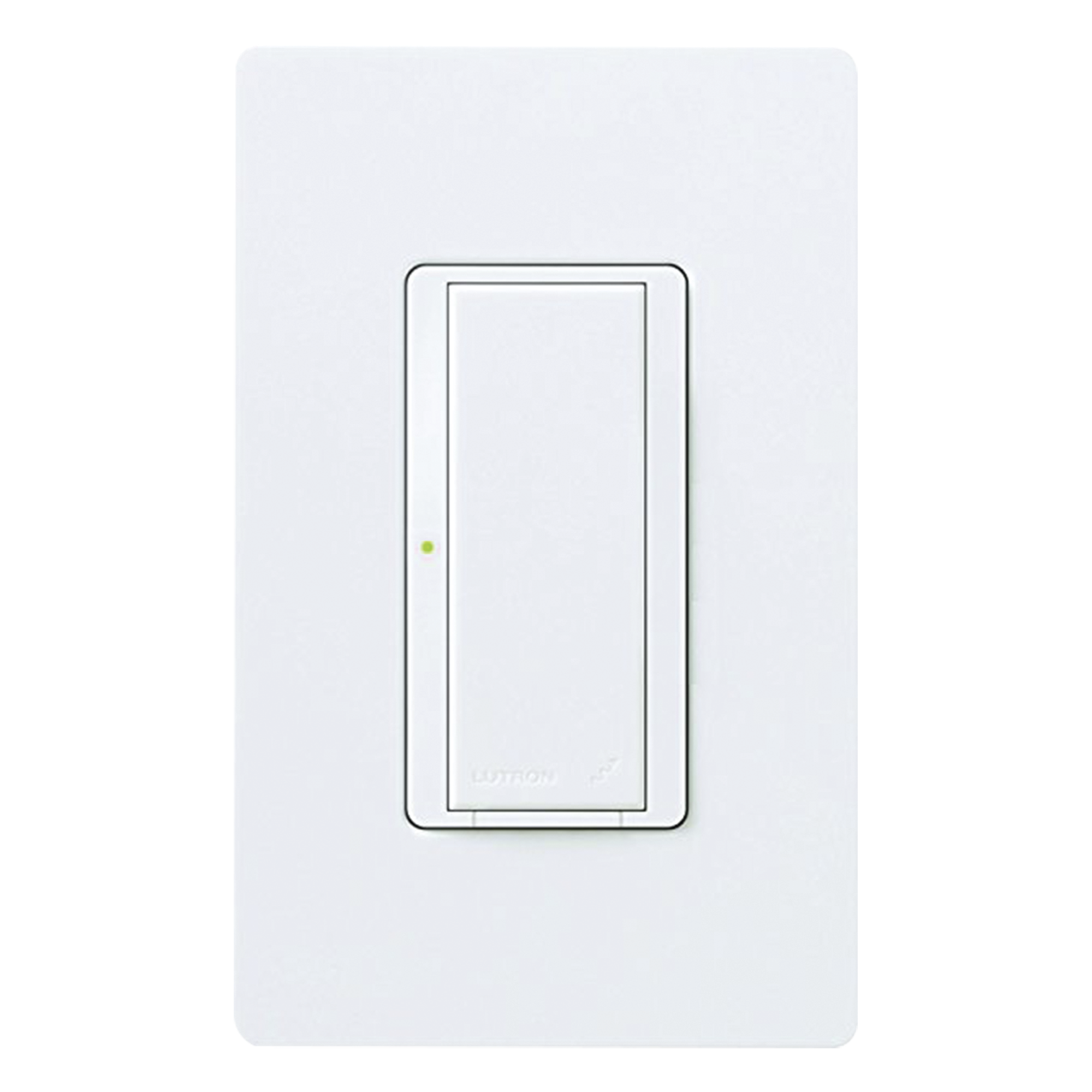 Interruptor Inalámbrico Maestro / 8 A / 120-277 V / Sin Neutro / Ventiladores 1/10 HP / Multipunto 9 Companion / Hub Vive — LUTRON ELECTRONICS · SKU MRF2S8SDVWH