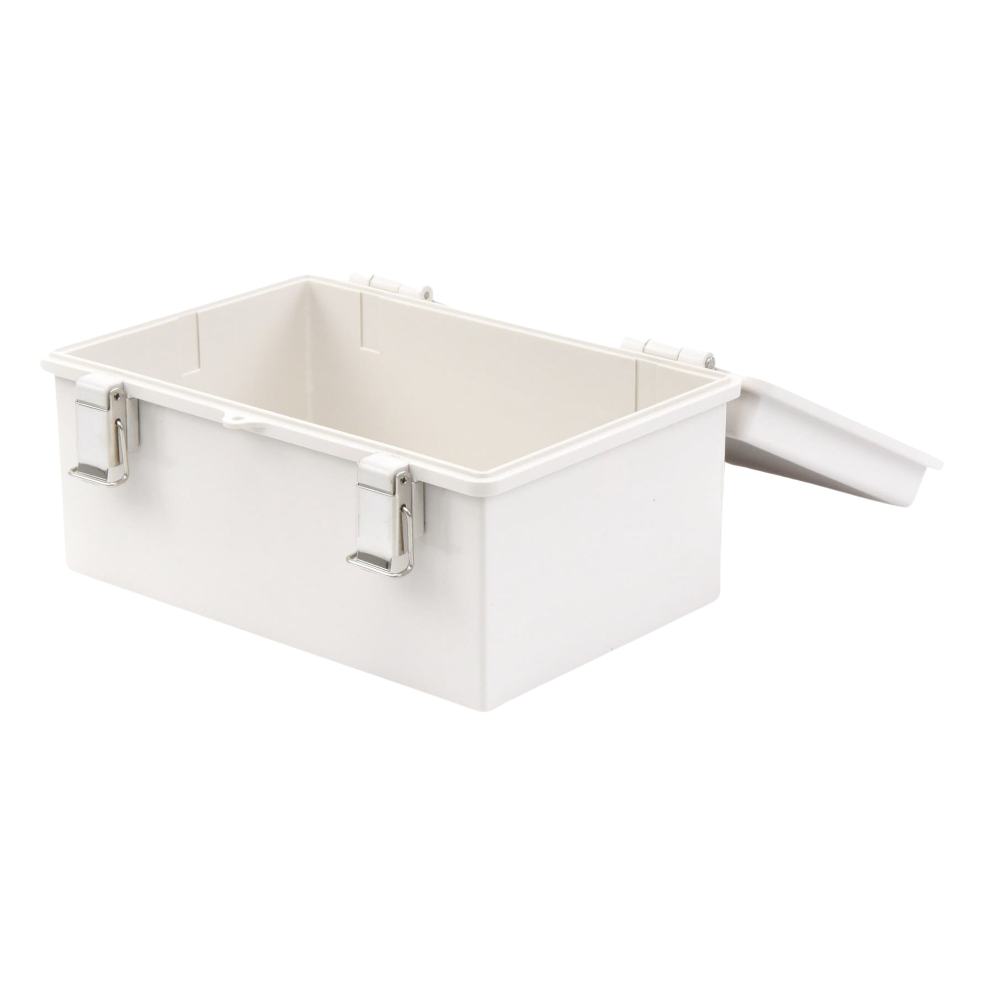 Gabinete de Protección IP / ABS Intemperie / IP66 / 300 x 300 x 180 mm / Cierre Inoxidable / Opción Candado 5 mm