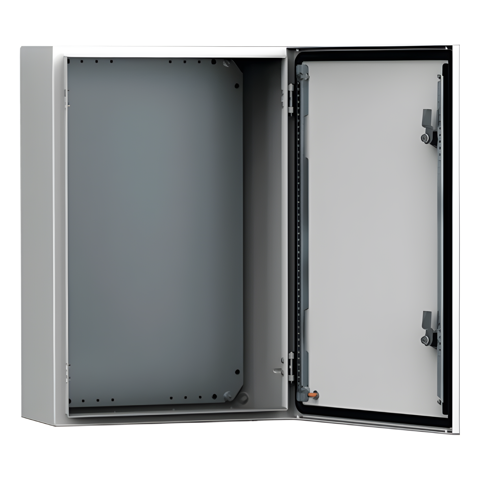 Gabinete de Uso Exterior / 500x400x210 mm (19.7x15.7x8.3 in) / IP66 / NEMA 4/12/13 / IK10 / Acero Dulce 1.5 mm / Platina de Montaje Incluida — HOFFMAN · SKU MAS0504021R5