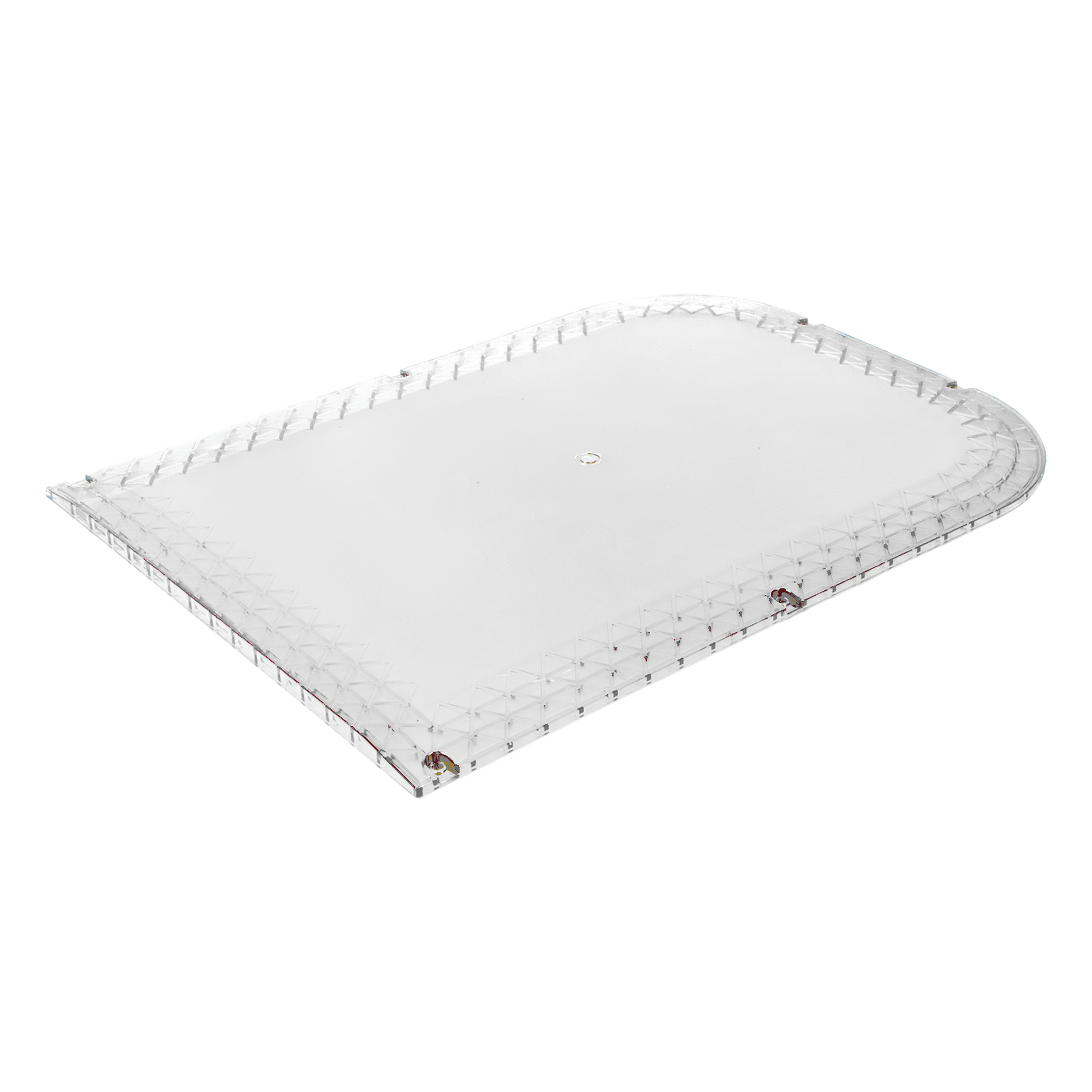 Domo lateral de reemplazo / Policarbonato transparente / Compatible X67A / Resistente UV e impactos — EPCOM INDUSTRIAL SIGNALING · SKU Z67-DLW