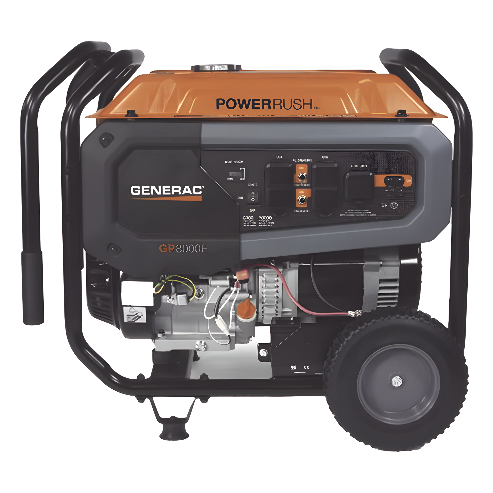 Generador Portátil a Gasolina, 8 kW, 120/240Vca, Arranque Eléctrico
