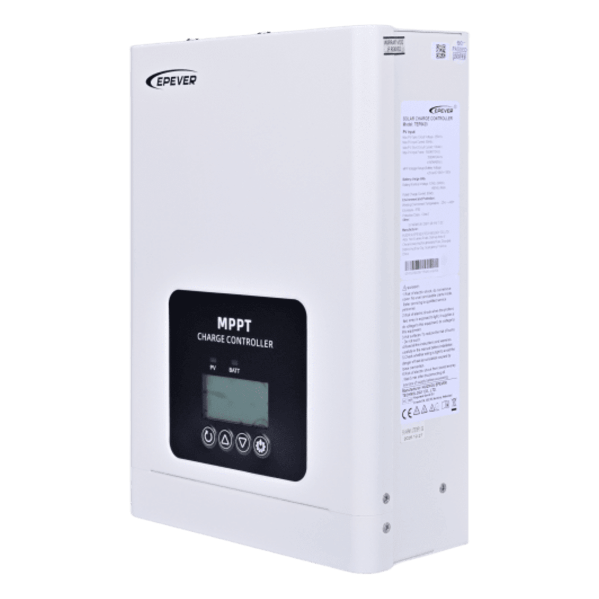 Controlador Solar MPPT / 80A / 12/24/48V / Voc 225V / Paralelo hasta 6 Unidades / Baterías Litio y Plomo-ácido
