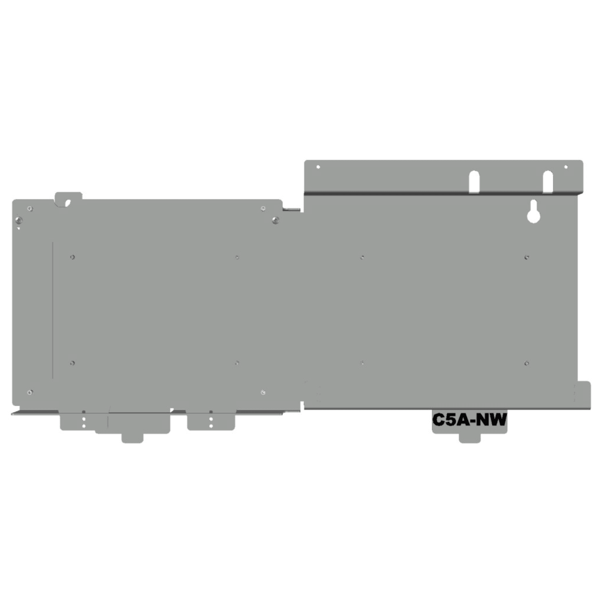 Chasis de Audio para Sistema de Comando de Voz / Montaje DVC y Teclado / Micrófono y Compartimiento Integrados / Compatible con CAB-5 / UL 864 10ª Edición — NOTIFIER · SKU C5A-M