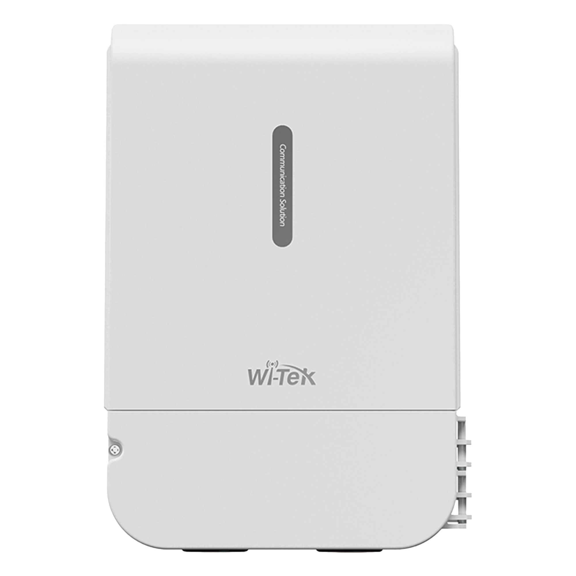 Switch PoE para Exterior / 4 Puertos 10/100 Mbps PoE af/at / 2 Puertos Uplink / Presupuesto 60 W / Alcance PoE 250 m (820.2 ft) / IP65 / Gestión en la Nube — WI-TEK · SKU WI-PCES206-O