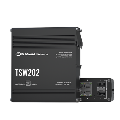 Switch Industrial Administrable L2, 8 puertos PoE 802.3af/at, Soporta Profinet