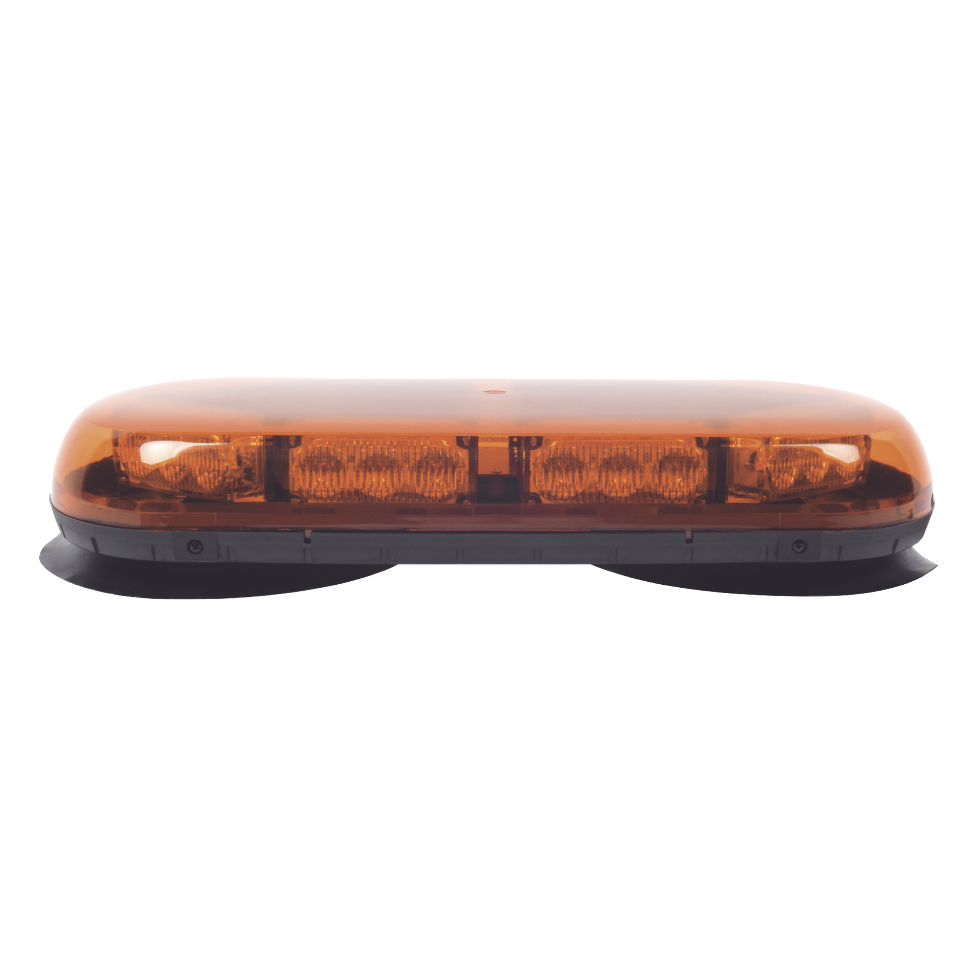 Mini Barra LED / 24 LED Ámbar / 25 Patrones de Destello / Montaje Magnético y Succión / 12 VCC / IP Extremo -40°C a 55°C — EPCOM INDUSTRIAL SIGNALING · SKU X605A