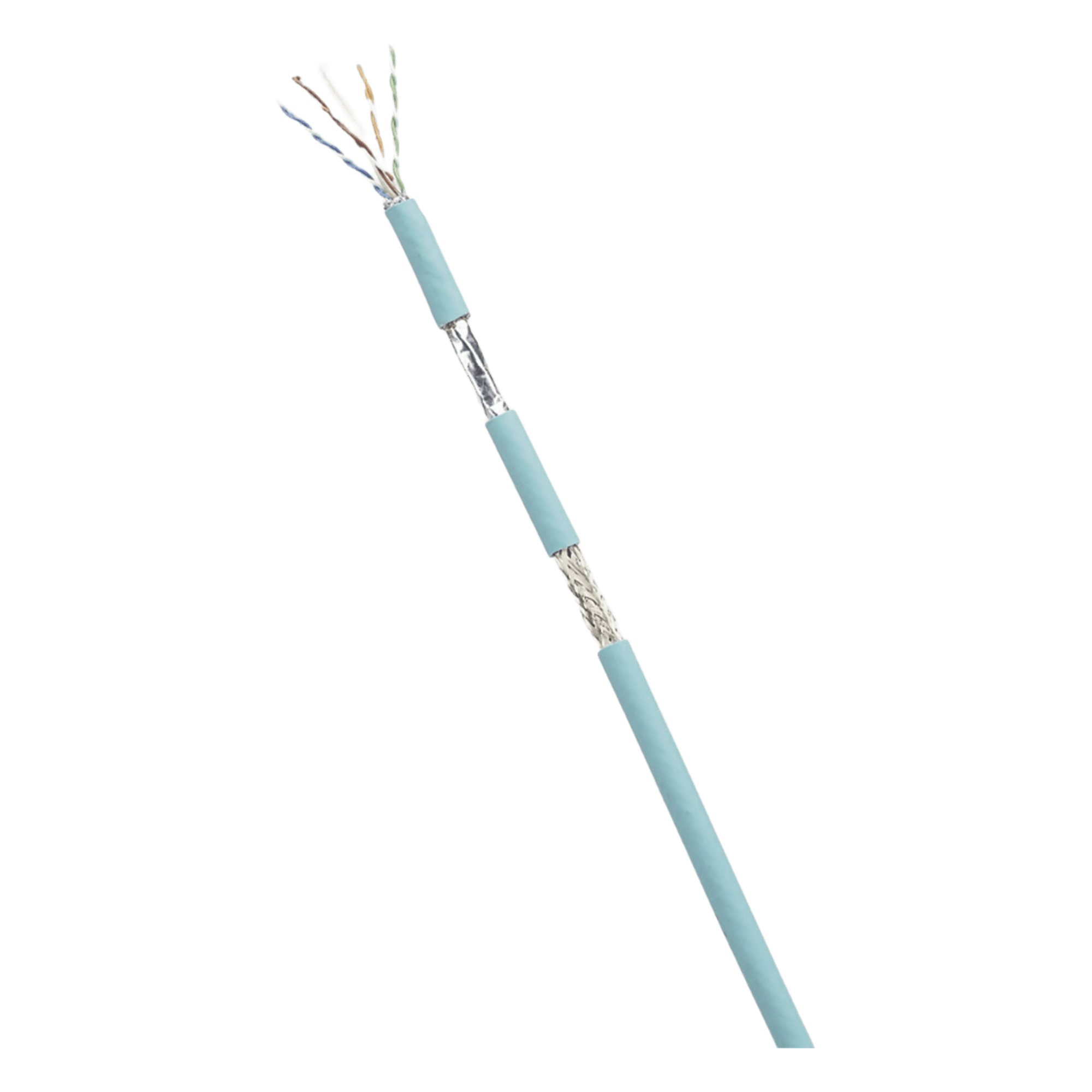 Cable SF/UTP Cat 6A / Blindado Doble / 80 m (262.5 ft) a 500 MHz / Multifilar 24/7 AWG / Resistente Aceite y UV / 305 m (1000 ft) — PANDUIT · SKU ISFCH6X04ATL-UG