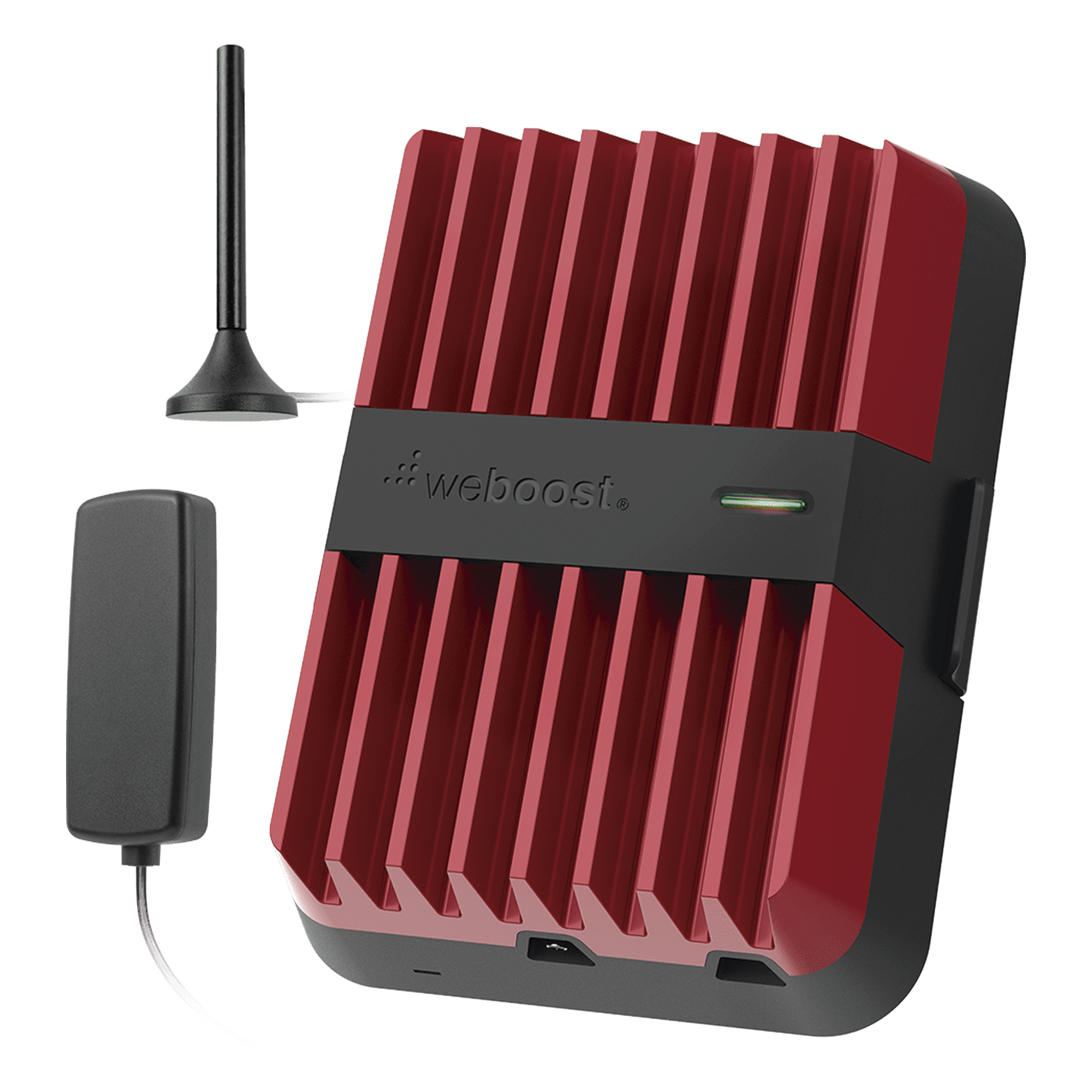 Amplificador Celular Vehicular / Largo Alcance / 700 MHz a 2100 MHz / Múltiples Usuarios / Instalación Sin Herramientas / 4G LTE y 3G — WILSONPRO / WEBOOST · SKU 530-154