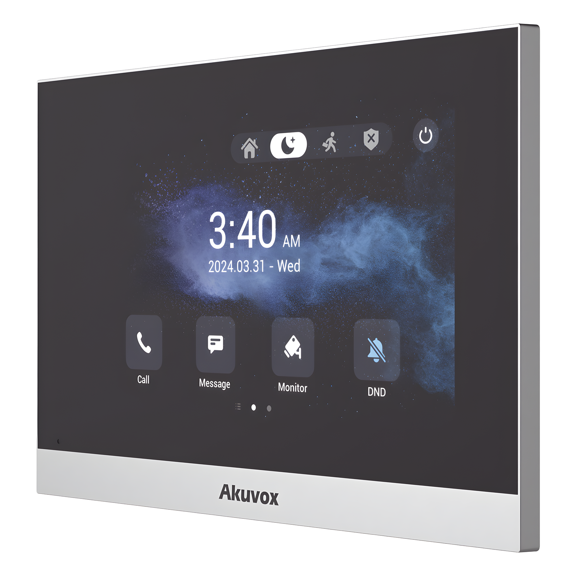 Monitor IP Android / Pantalla Táctil LCD 7" / Wi-Fi / Bluetooth / PoE / SIP / 8 Entradas de Alarma / 1 Salida de Relé / Gestión en la Nube — AKUVOX · SKU C316W