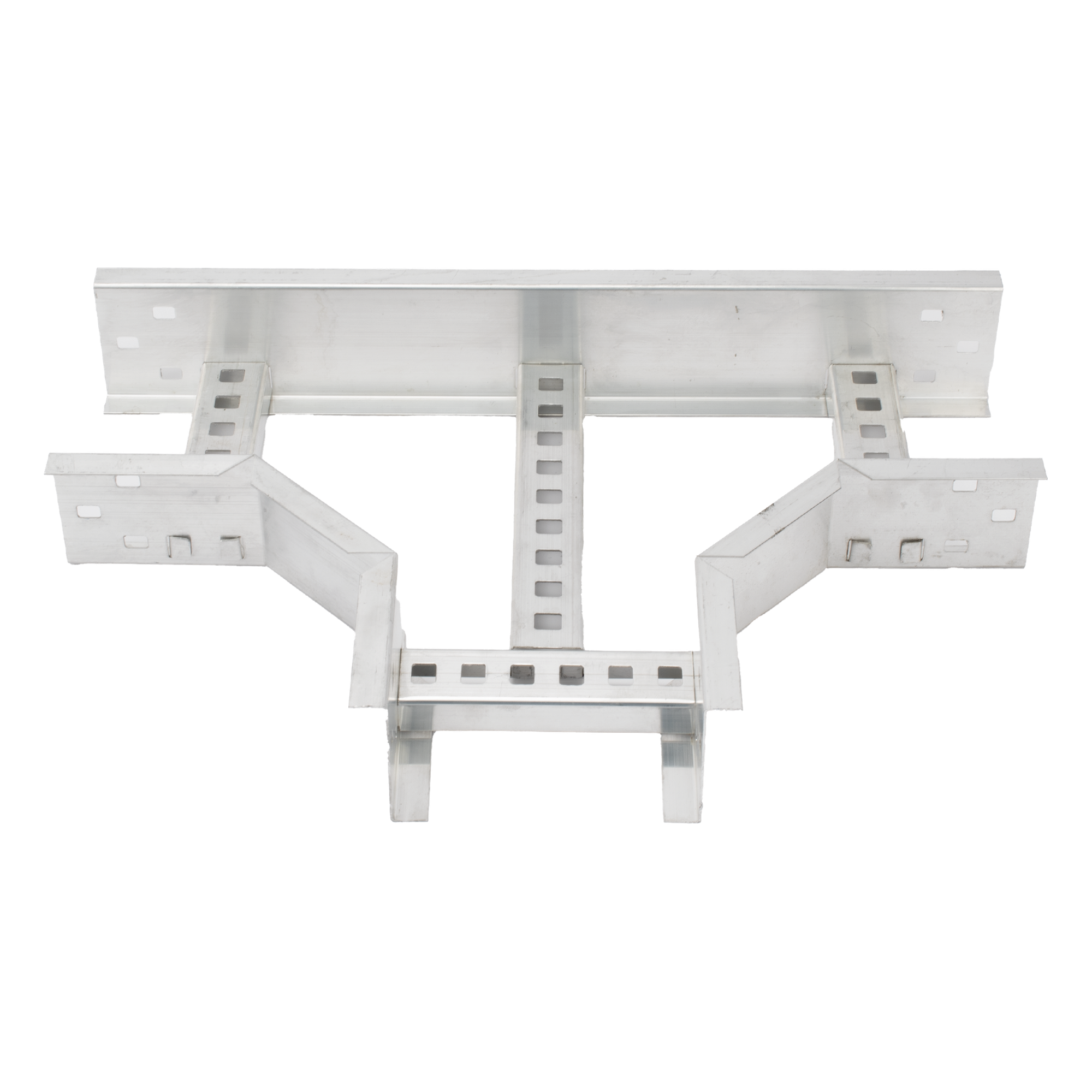 Derivación T Horizontal / Perfil Z / Peralte 3 1/4" / Ancho 6" / Radio de Curvatura 8" / Aluminio de Alta Resistencia / Normas NEMA-VE1, NEMA-VE2, NMX-J-511-ANCE — CHAROFIL · SKU CH-THE8R8X6AK