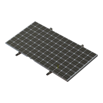 Montaje para Piso de Concreto / 1 Módulo Fotovoltaico / Aluminio Anodizado / Perfiles 35-40 mm / 450 a 660W — EPCOM POWER LINE BY RITAR · SKU PSFR03H