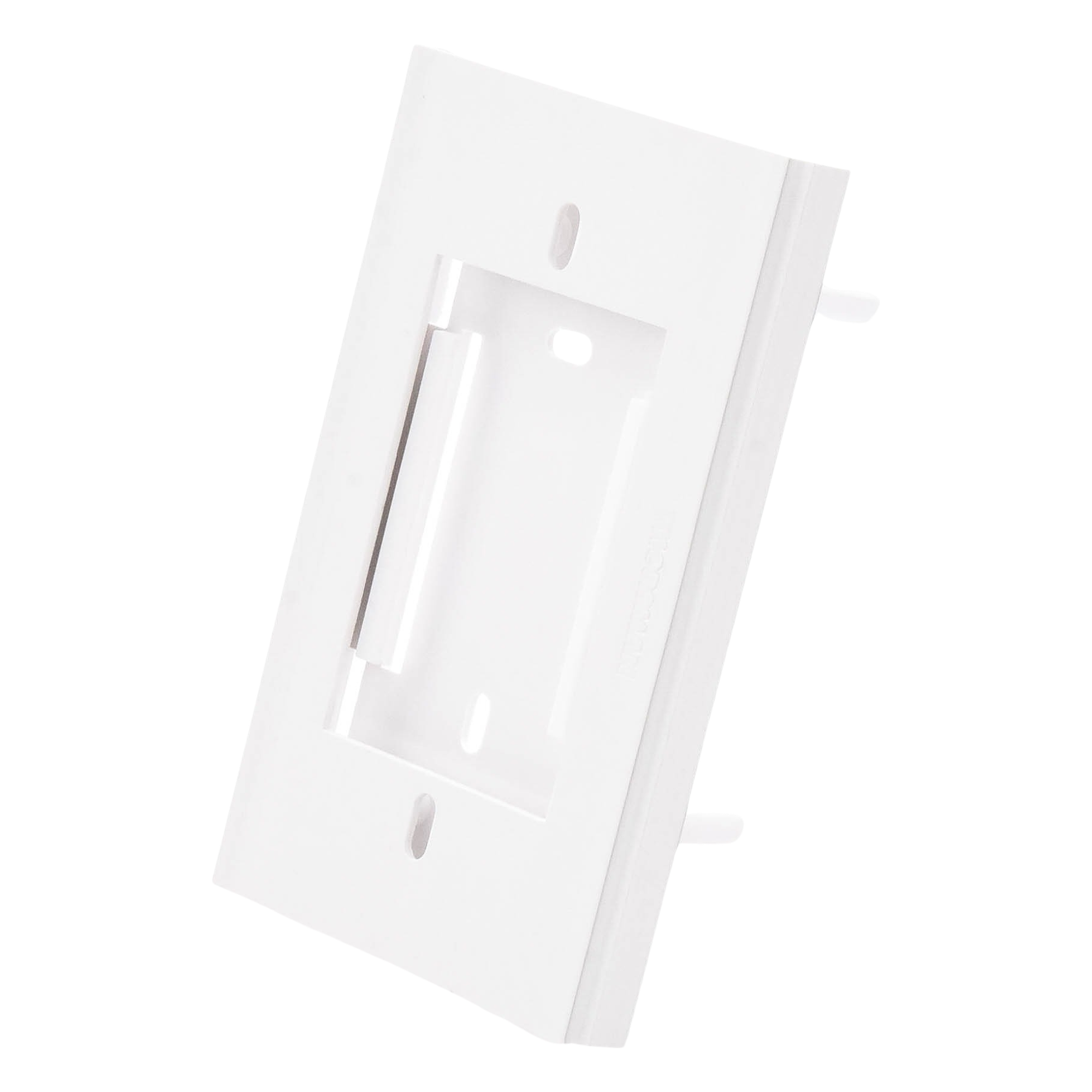 Soporte y tapa universal color blanco de PVC auto extinguible, para canaleta TEK100 (5595-10001)