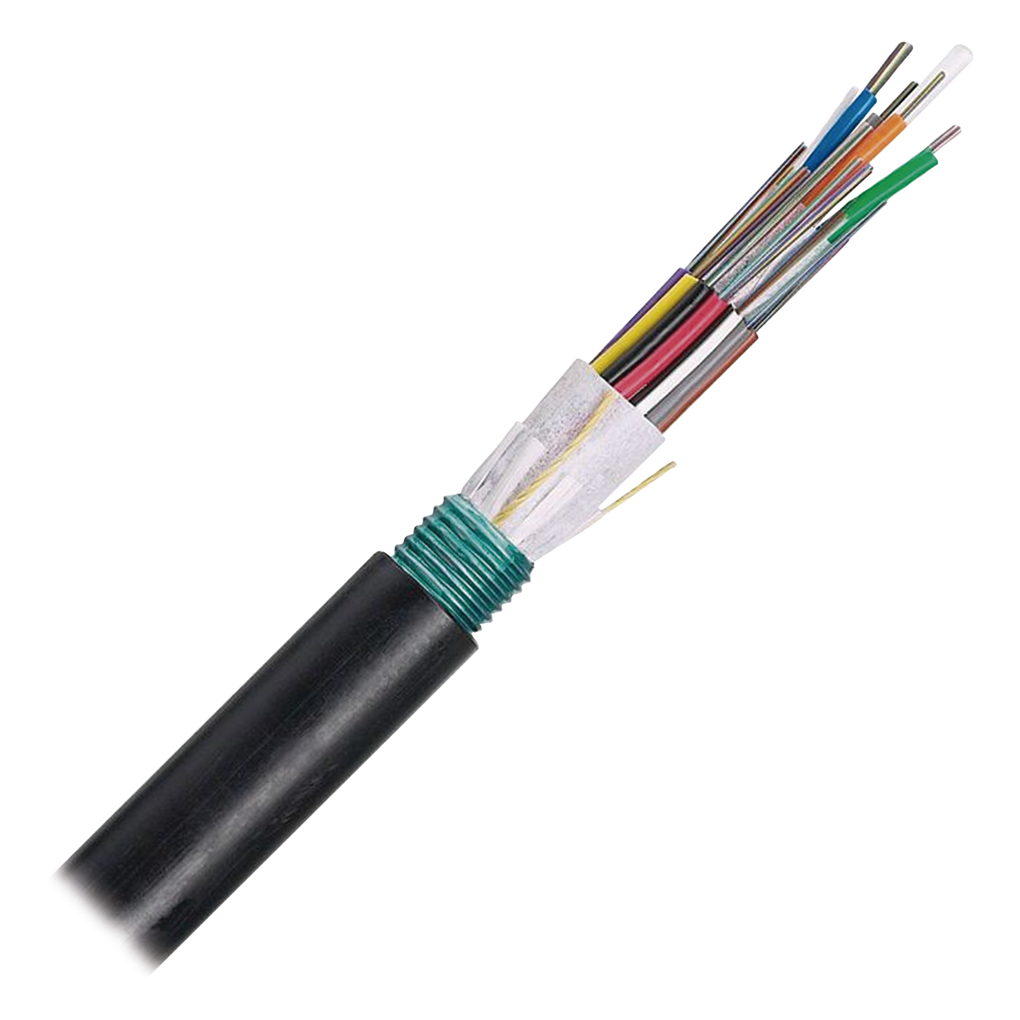 Cable de Fibra Óptica / 6 Hilos / Planta Externa Armada / OM3 50/125 / MDPE / Bloqueo de Agua en Seco — PANDUIT · SKU FOWNX06
