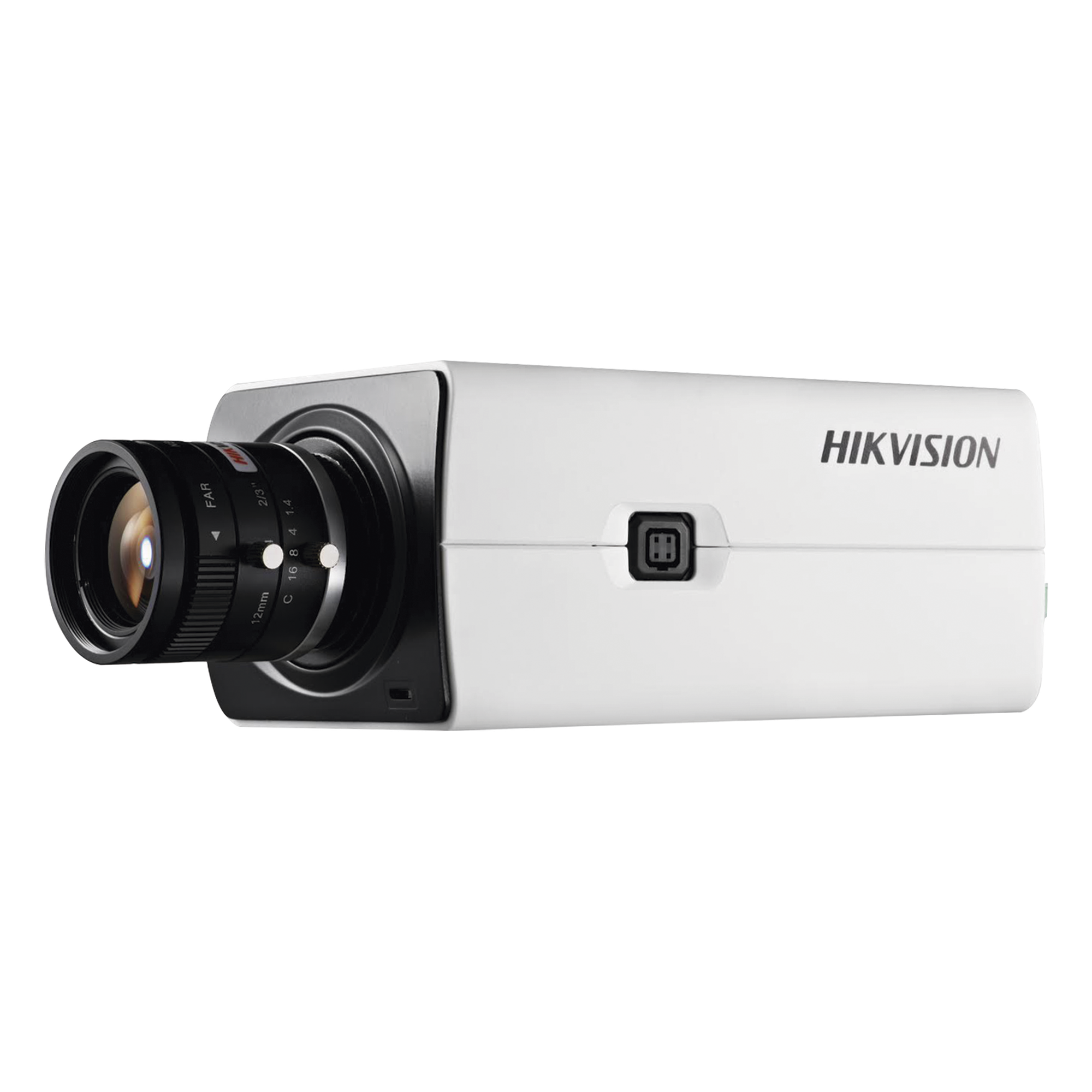 Cámara Box IP / 2 MP / Ultra Baja Iluminación 0.005 lux / WDR 120 dB / PoE 802.3af / 12 Vcc / Micro SD 128 GB — HIKVISION · SKU DS-2CD2821G0(C)