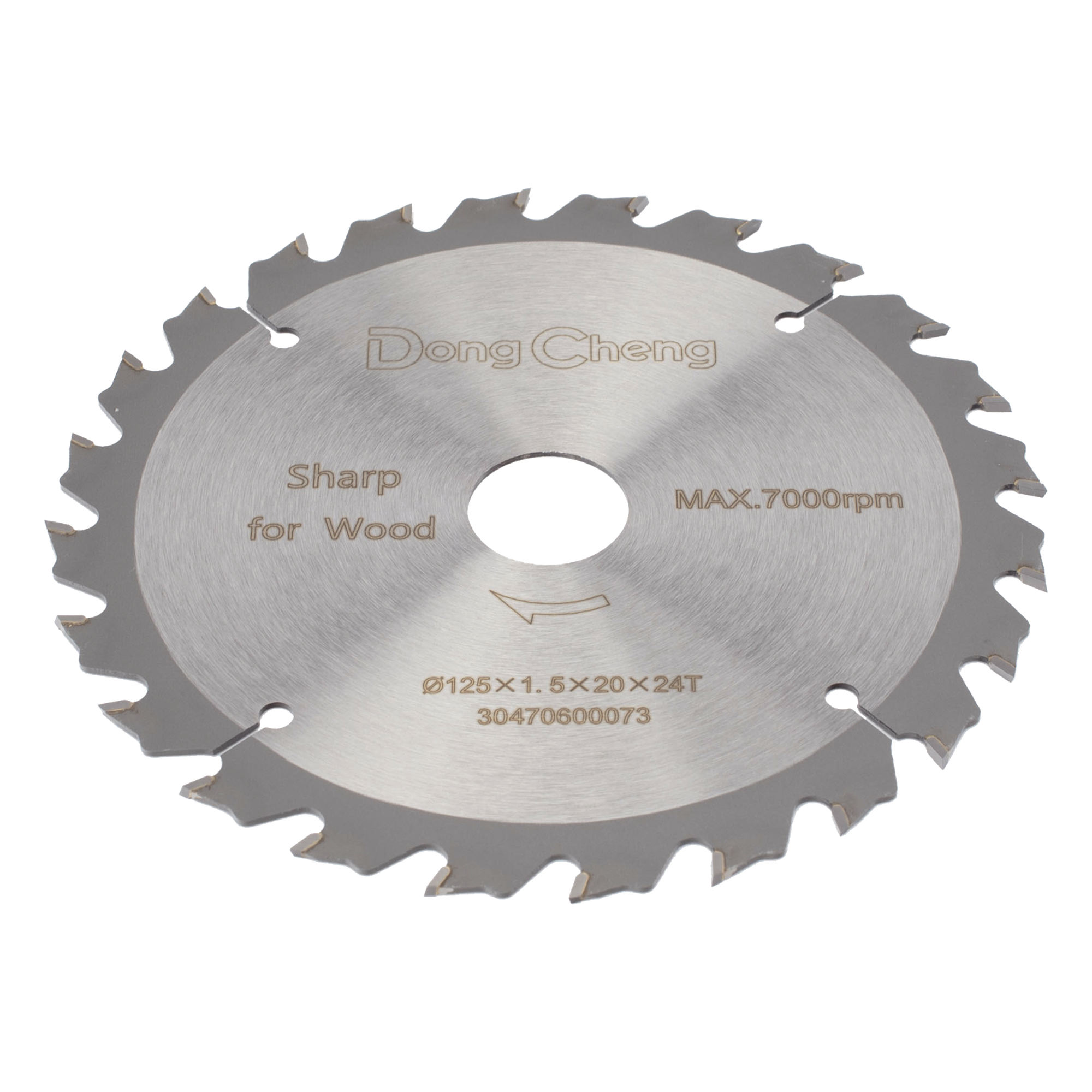 Hoja de Sierra Circular / 5 in (127 mm) / 24 Dientes ATB / 7000 RPM / Apertura 20 mm