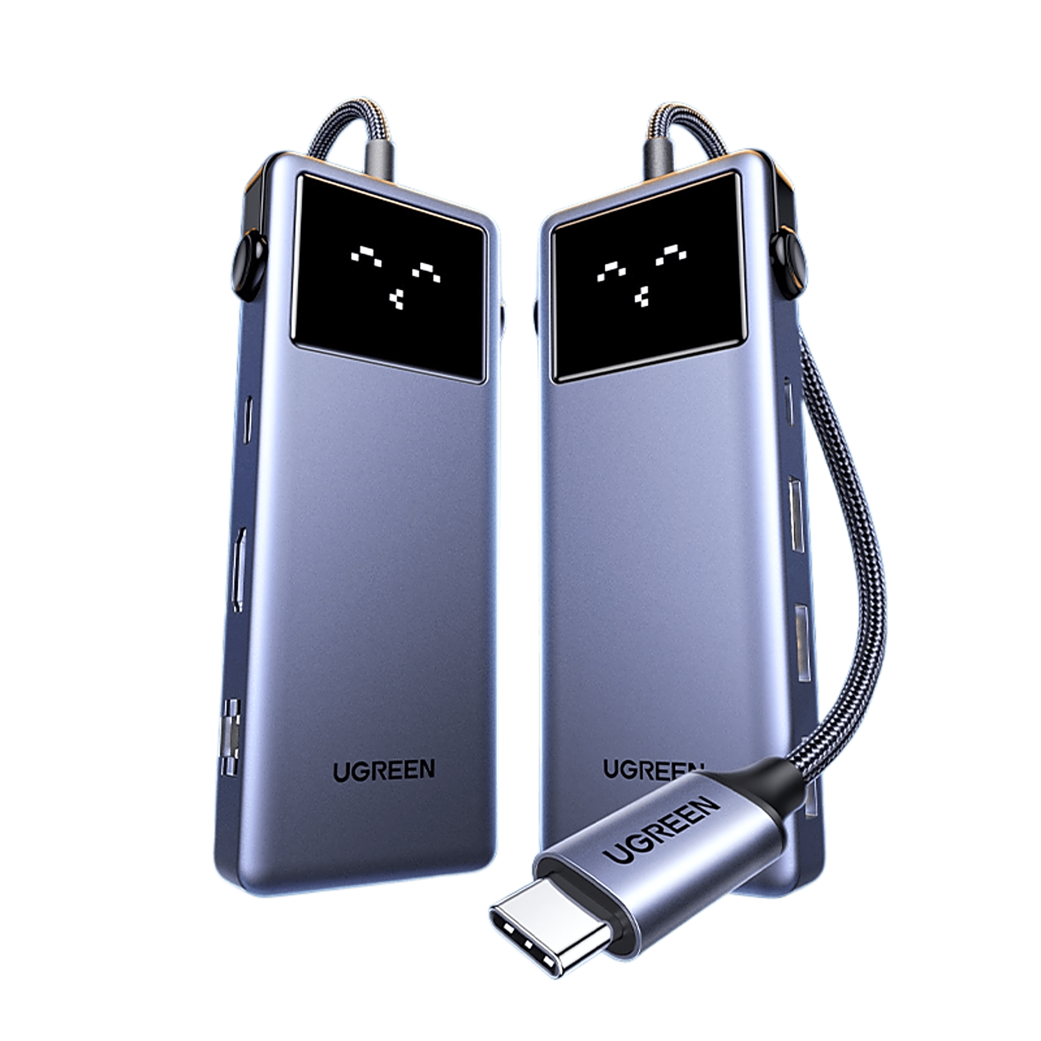 Hub USB-C 7 en 1 / USB-C a HDMI 4K 60Hz / 2x USB-A 3.0 + USB-C 3.0 + USB-A 2.0 / Gigabit Ethernet / PD 100W / Cable 20 cm (7.9 in)