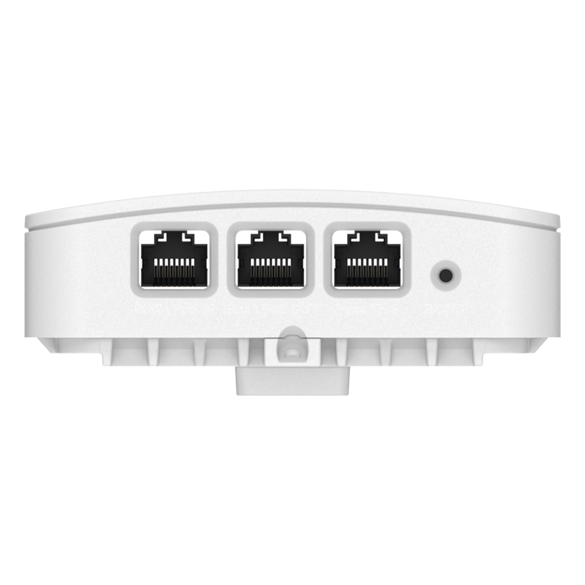 Punto de Acceso Wi-Fi 6 / Diseño para Pared / 3 Puertos Gigabit / PoE Passthrough / Doble Banda 2.4 y 5 GHz / Hasta 2.5 Gbps / Radio IoT Integrado