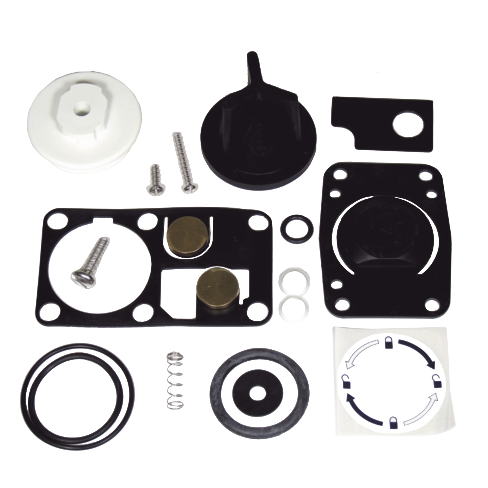 Kit de Servicio para Inodoros Manuales Marinos / 6x16x24 cm / 0.40 kg / Compatible 2008-2023 — JABSCO · SKU 29045-3000
