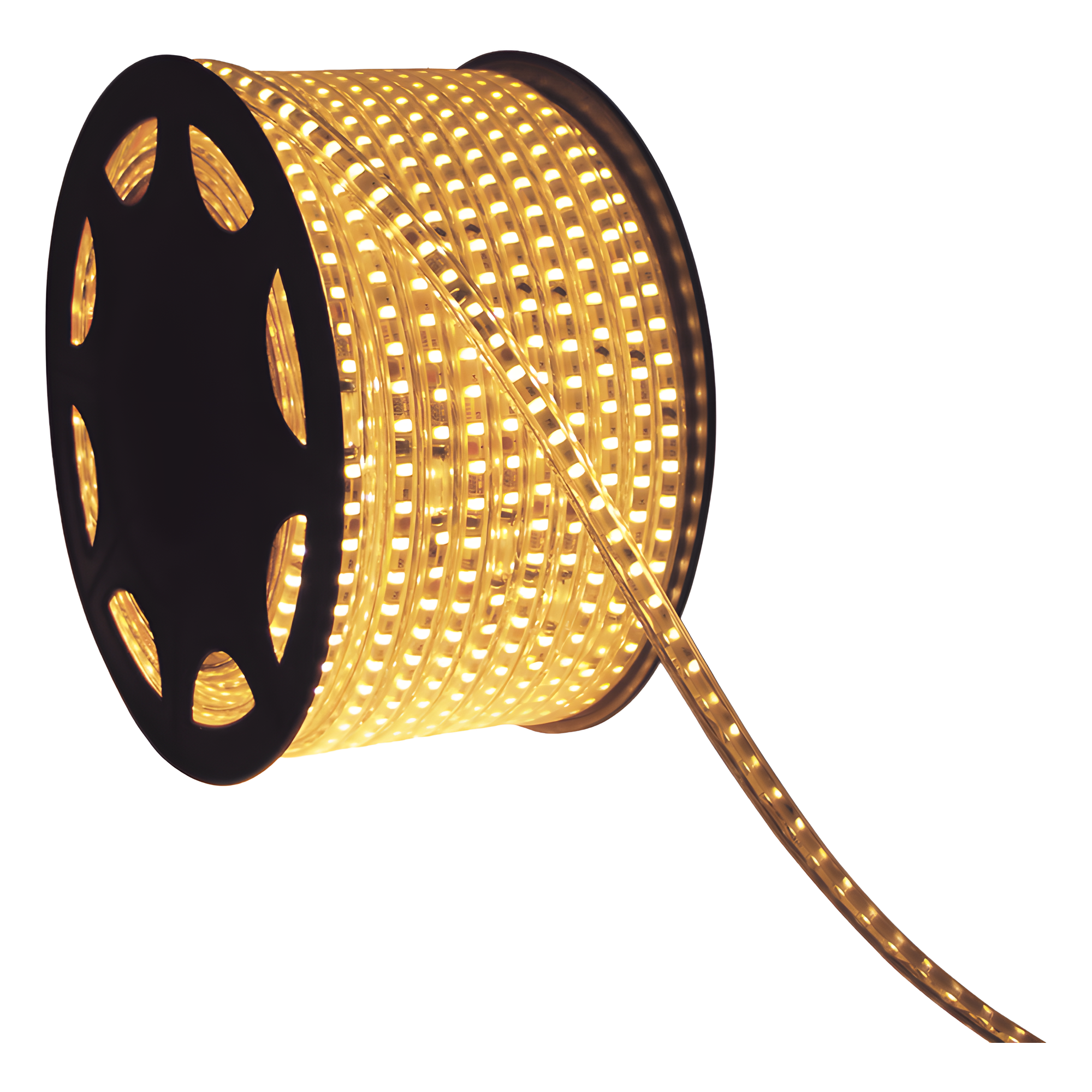 Manguera Led de 1 Linea de 1 cm/ 50 m/ T.C.C. 2700 K / Color Cálido.