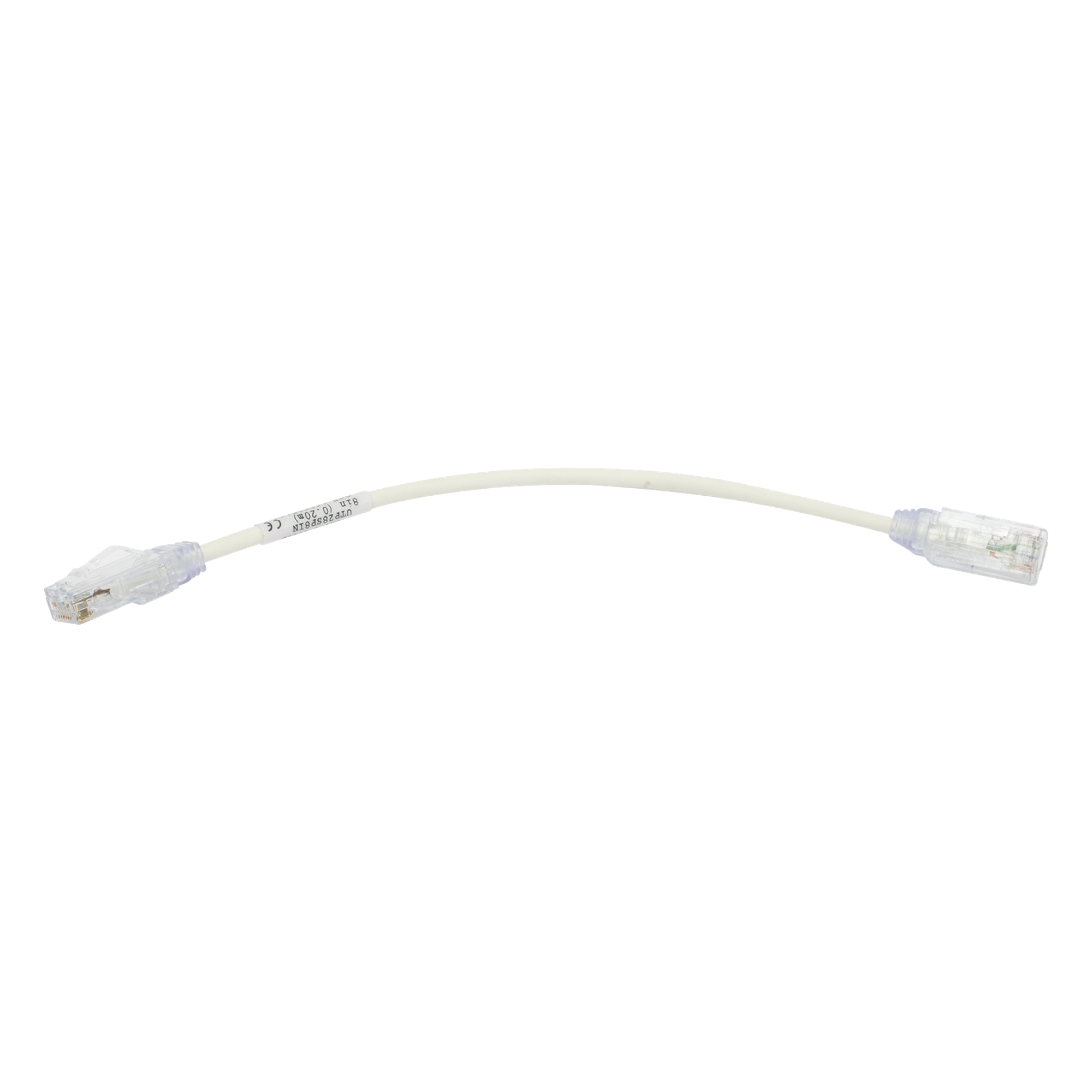 Cable de Parcheo UTP / Cat6 / 28AWG Diámetro Reducido / 0.67 pies / Doble Clasificación CM/LSZH — PANDUIT · SKU UTP28SP8IN