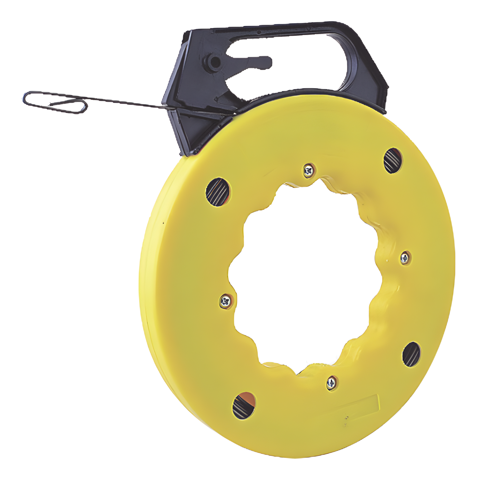 Guía Jala Cable / Longitud 60 m (196.9 ft) / Acero SAE 1045 / Ojo para 5 Alambres Calibre 12 AWG / Caja con Ventanas de Visualización — SURTEK · SKU SYS-112602