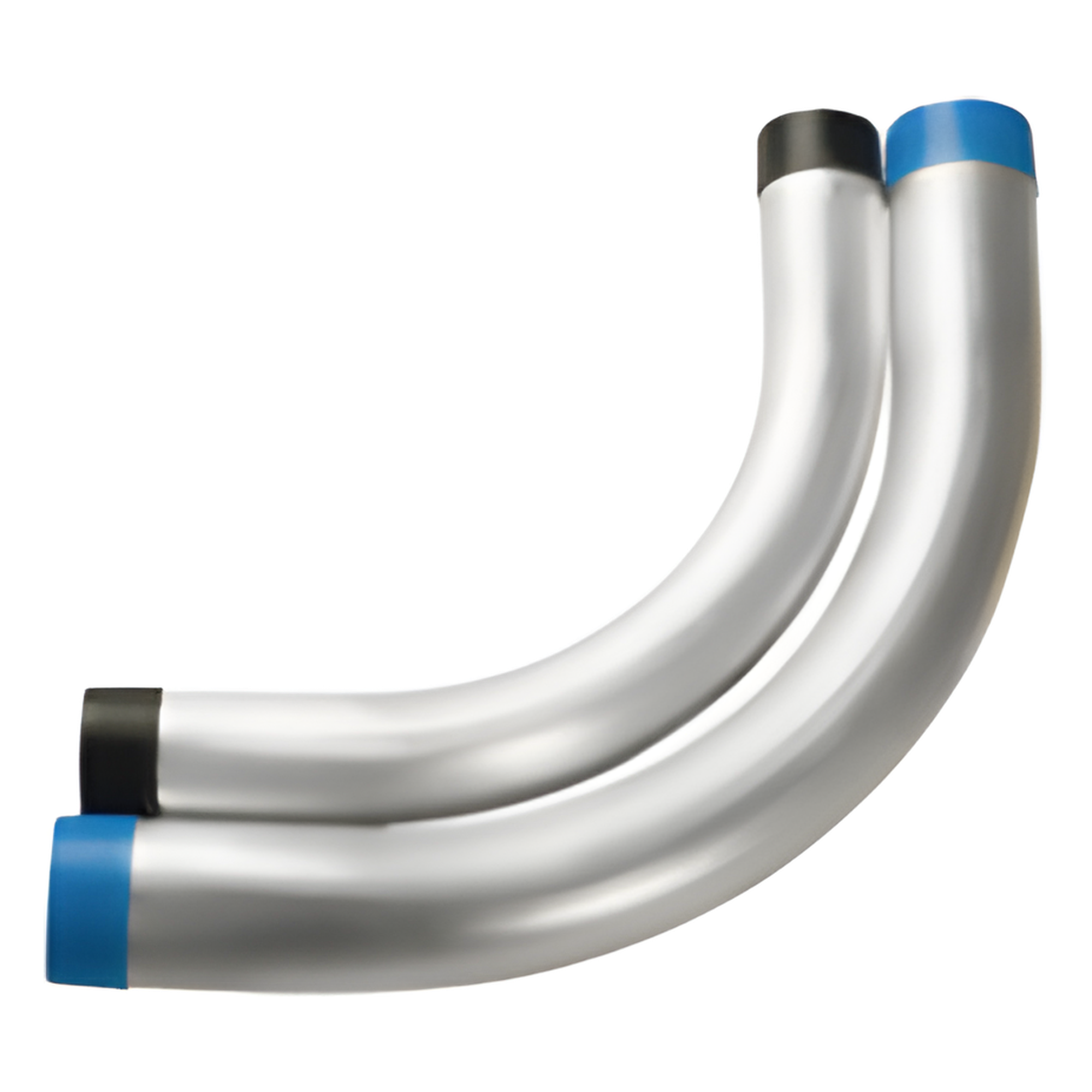 Codo Conduit Rígido de Aluminio / 1 1/4" (31.8 mm) / NPT Estándar Industrial / Sin Costura / UL-6A / ANSI C80.5 / IP para Áreas Peligrosas NEC 500 — RAWELT · SKU CAL-32-R