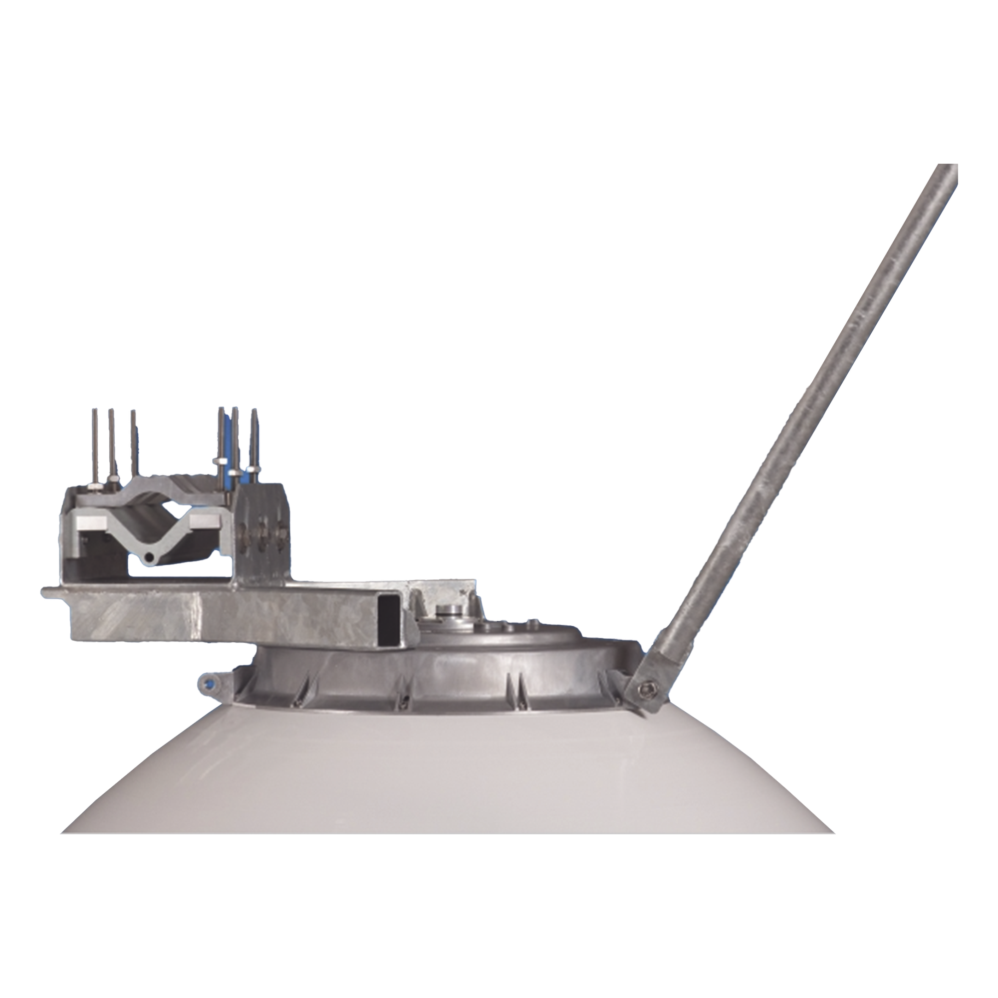 Montaje Ajustable para Antena / Acero Inoxidable / 3.3 kg / Resistente a Vientos Extremos / Compatible JRMA0-1200 y JRC-DD35