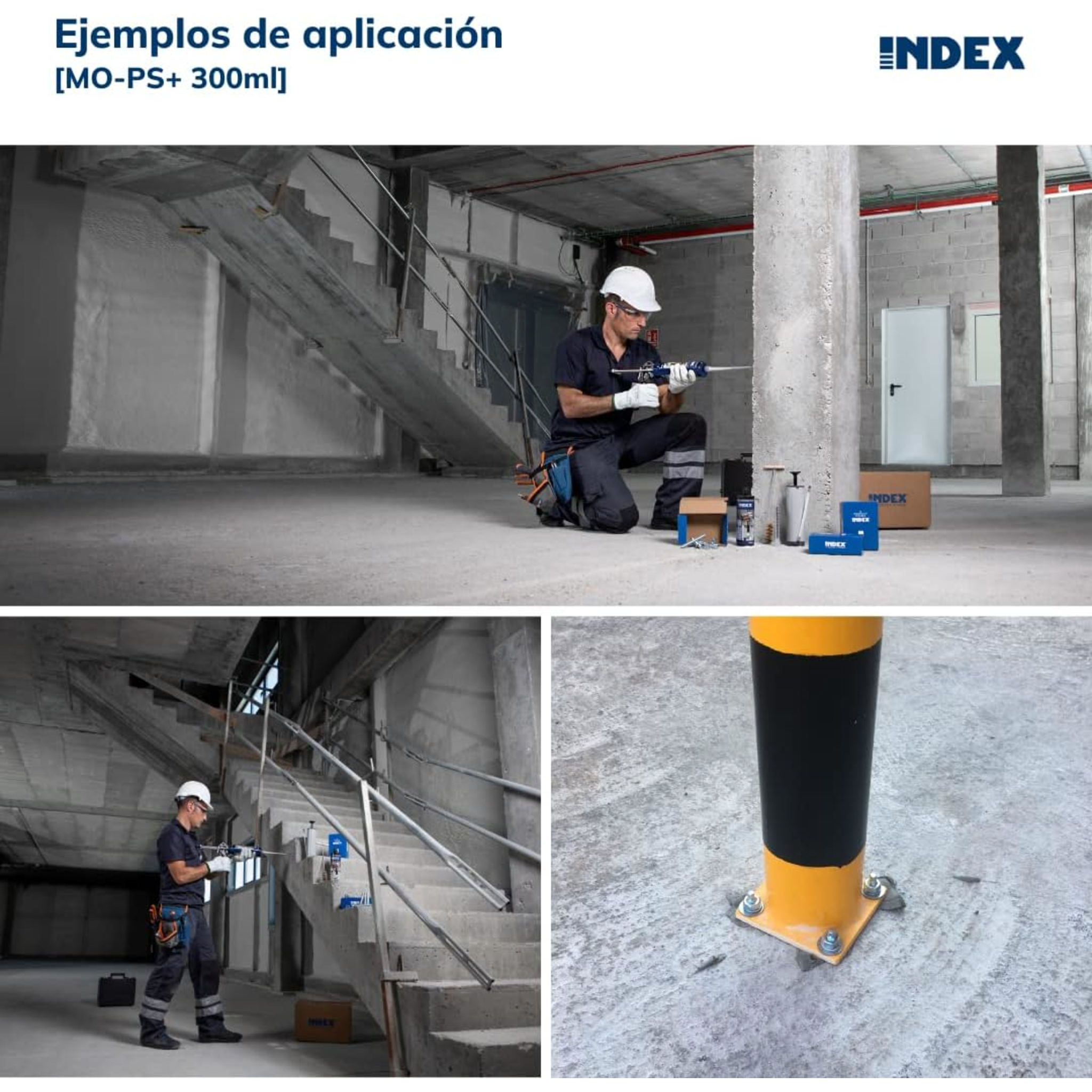 Resina de Polyester sin Estireno para Cargas Medias para Fijaciones en Hormigón no Fisurado y Mampostería / Curado Rápido  / Contenido 300ml.