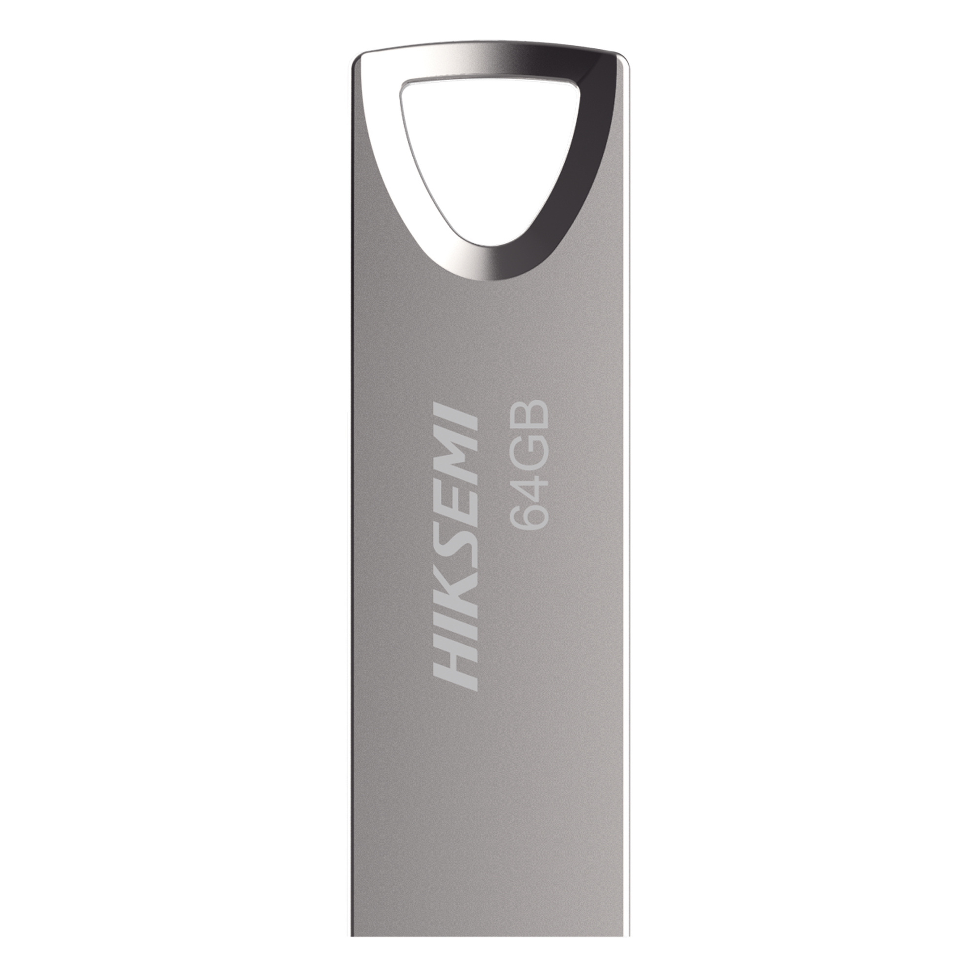 Memoria USB / 64 GB / USB 2.0 / Lectura 80 MB/s / Cuerpo Metálico 5.2 g — HIKSEMI by HIKVISION · SKU HS-USB-M200/64G/2.0
