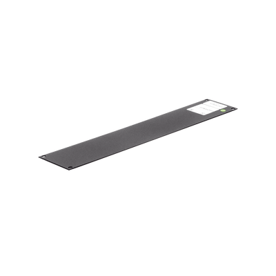 Tapa Ciega para Rack de 19in,  de 2UR, Color Negro