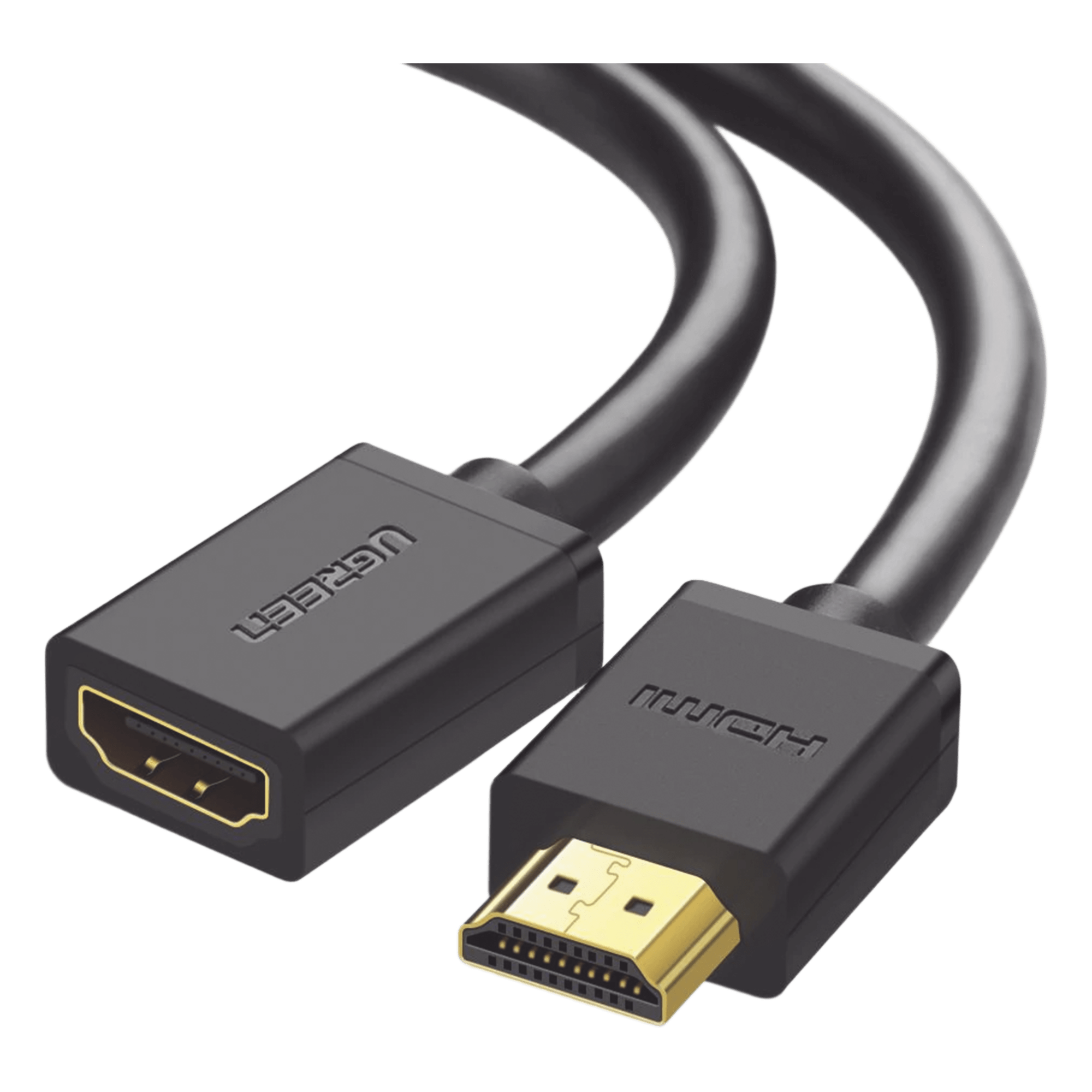 Cable Extensor HDMI / 1 m (3.28 ft) / 4K@60Hz / 3D / HDR / Macho a Hembra / Cobre Estañado / Transmisión Estable — UGREEN · SKU 10141
