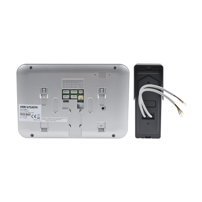 Kit de Videoportero Analógico con Pantalla LCD a Color de 7" / Frente de Calle para Exterior IP65 / Salida de Relevador 