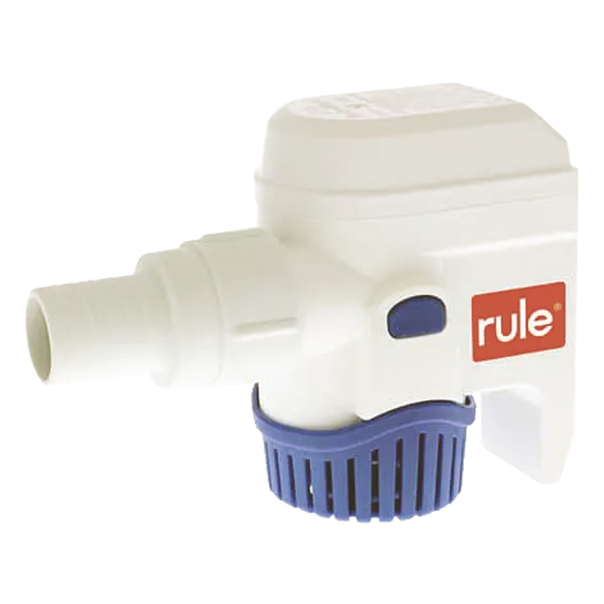 Bomba Sumergible de Achique / Automatizada 500 GPH / 12 V DC / Sensor Integral / Altura de Descarga 2 m (6.6 ft) / Manguera 19 mm (3/4 pulg) — RULE · SKU RM500B